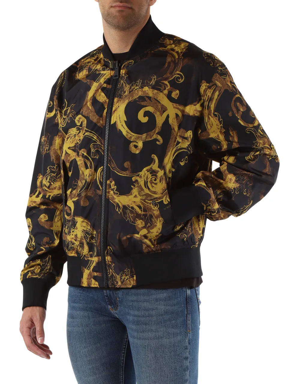 Giacca bomber reversibile in tessuto tecnico