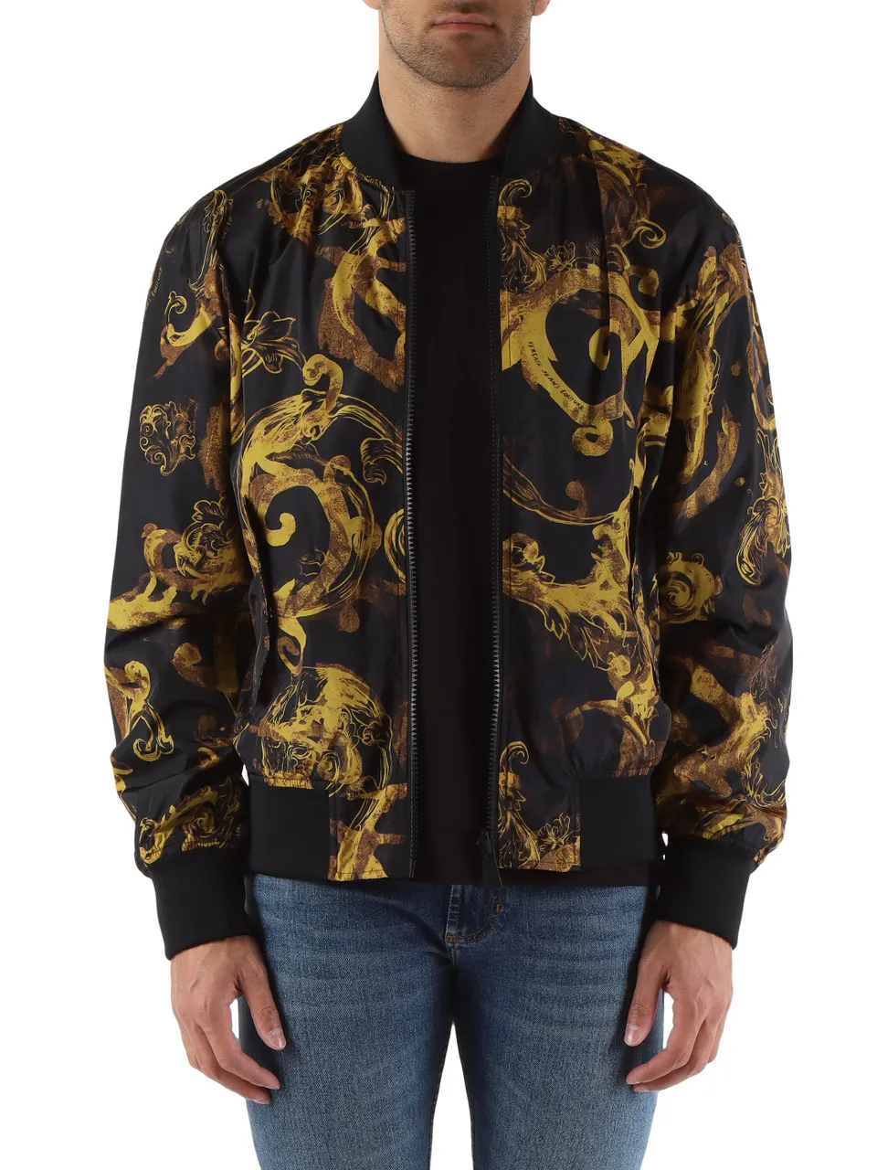 Giacca bomber reversibile in tessuto tecnico