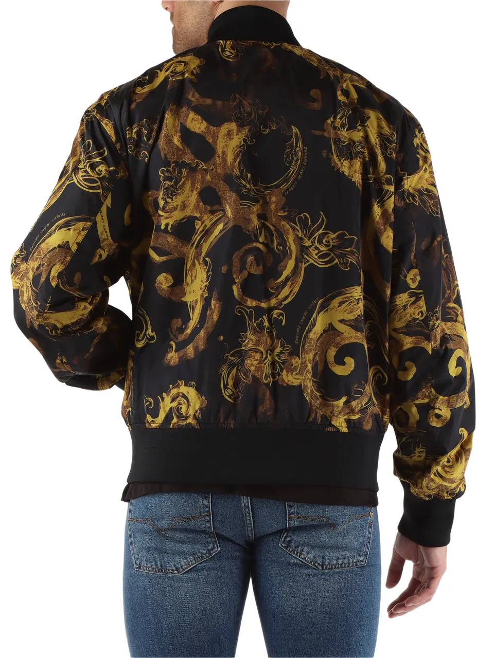 Giacca bomber reversibile in tessuto tecnico