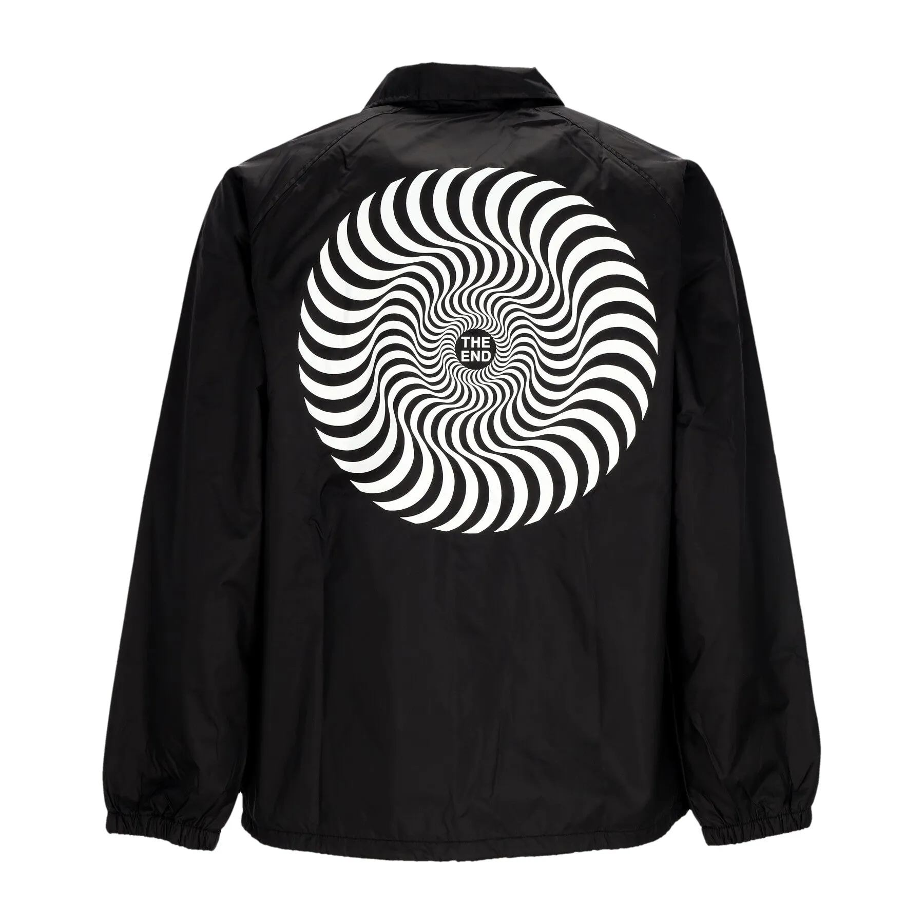 Giacca Coach Jacket Uomo Classic Swirl Windbreaker Black/white
