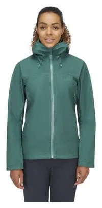 Giacca impermeabile Rab Namche Gore-Tex Donna Verde