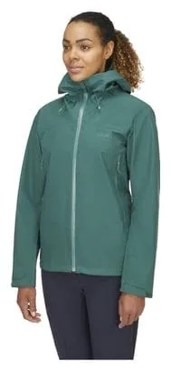 Giacca impermeabile Rab Namche Gore-Tex Donna Verde