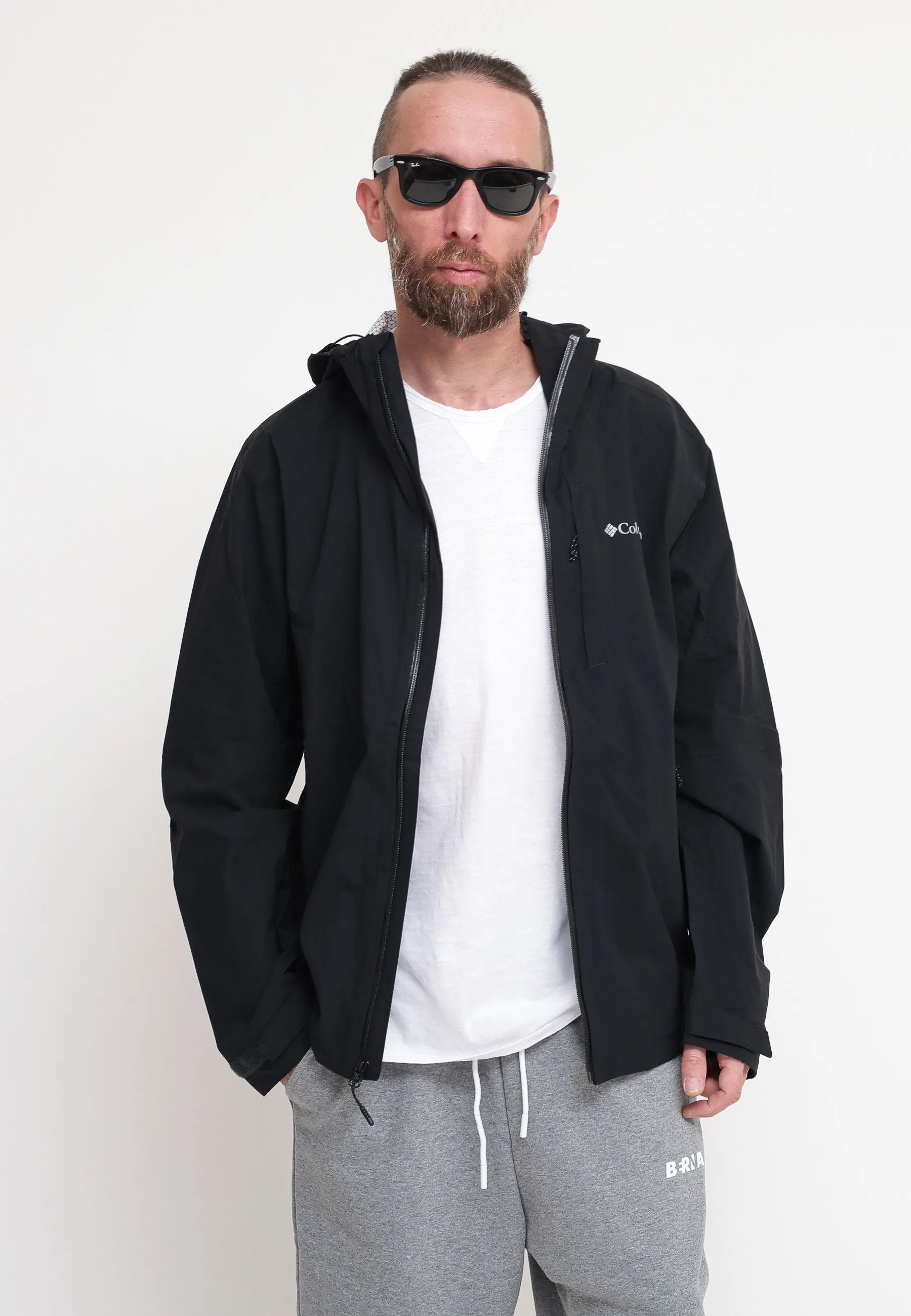 Giacca shell impermeabile Ampli-Dry - Black