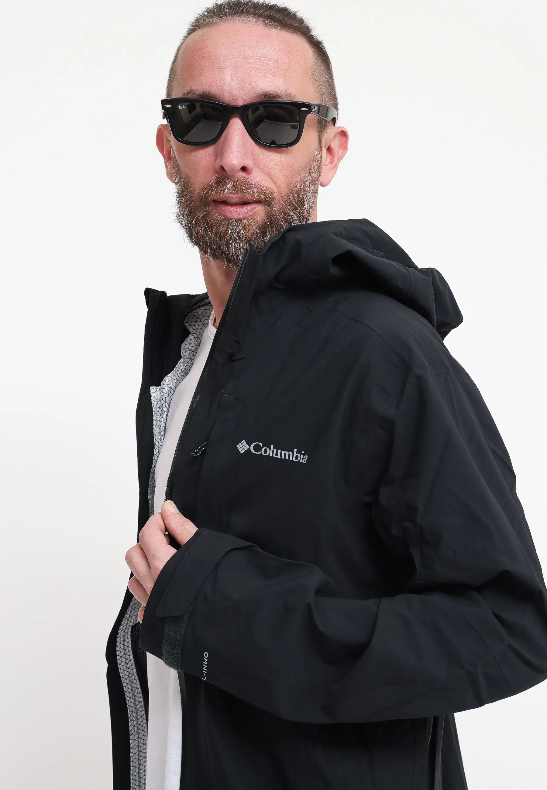 Giacca shell impermeabile Ampli-Dry - Black