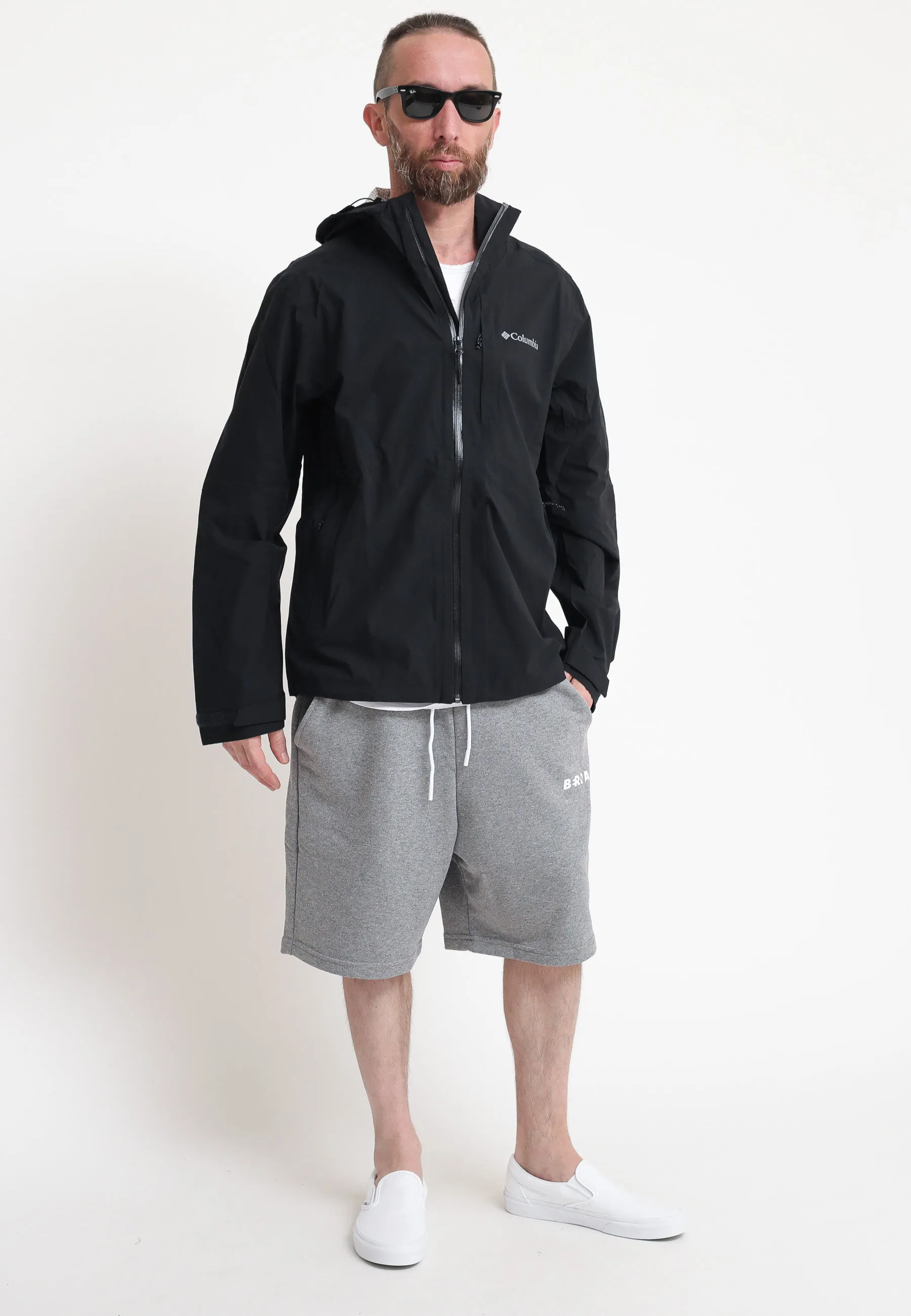 Giacca shell impermeabile Ampli-Dry - Black