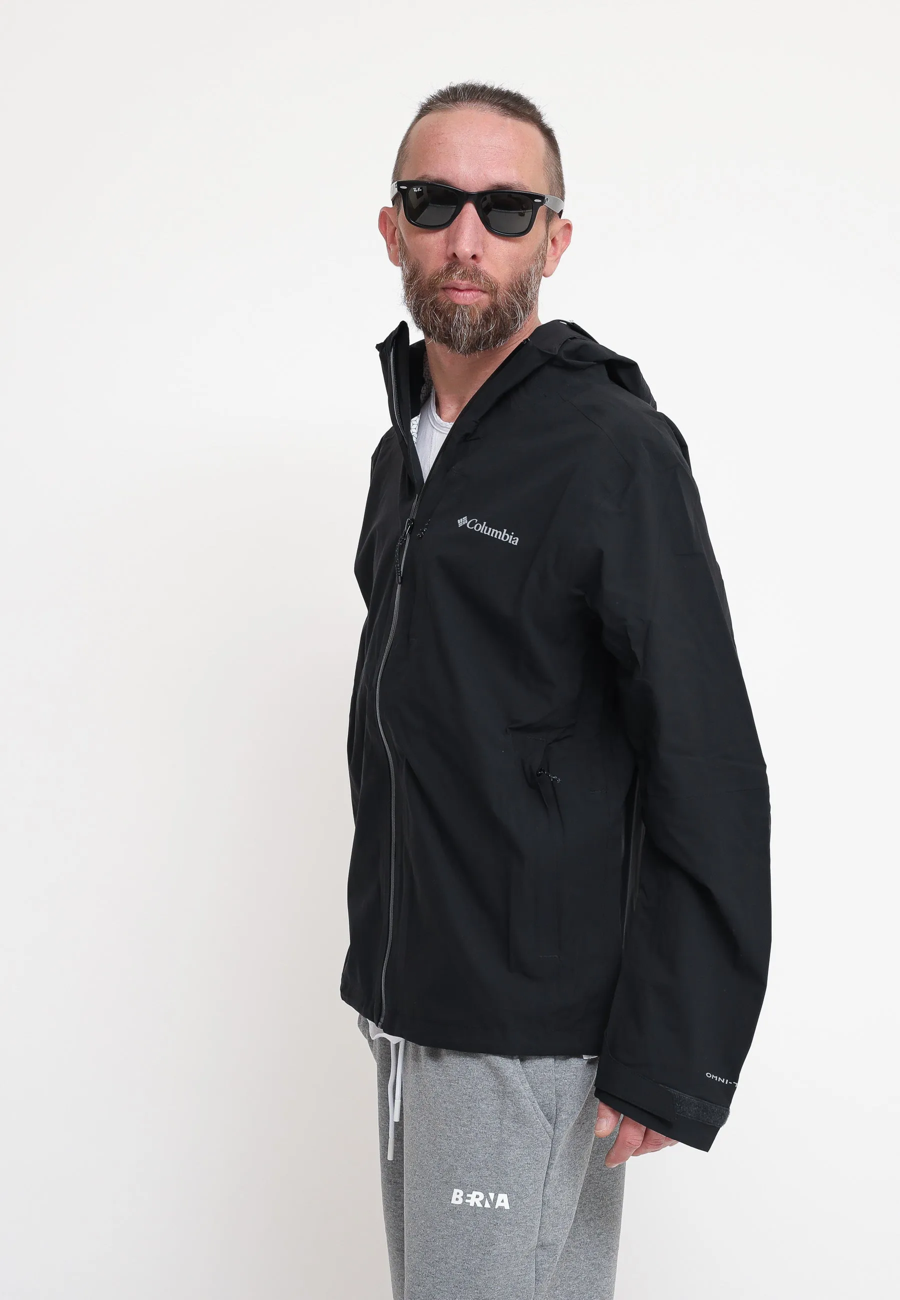 Giacca shell impermeabile Ampli-Dry - Black