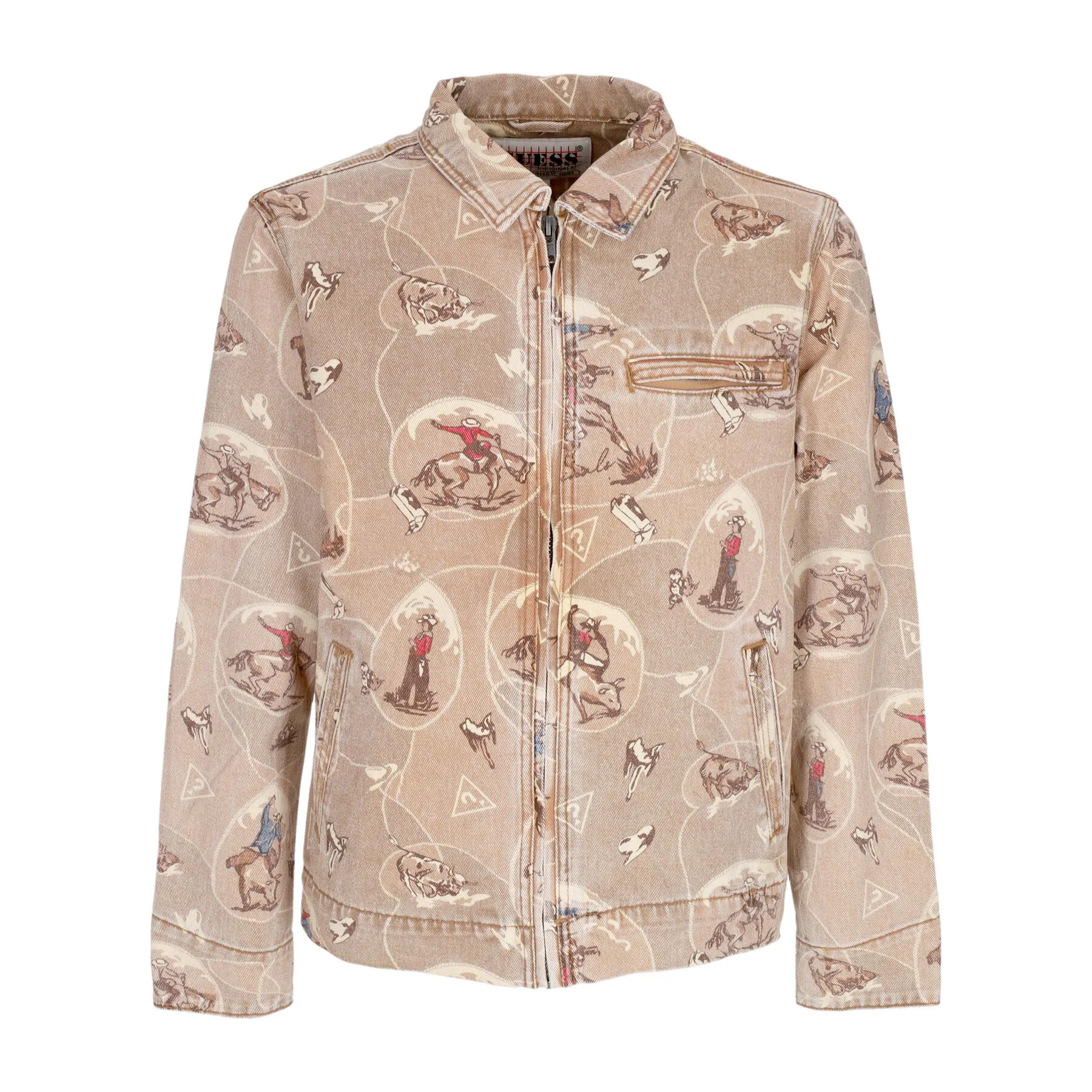 Giacca Workwear Uomo Go Printed Work Jacket Go Printed Cowboy Ta