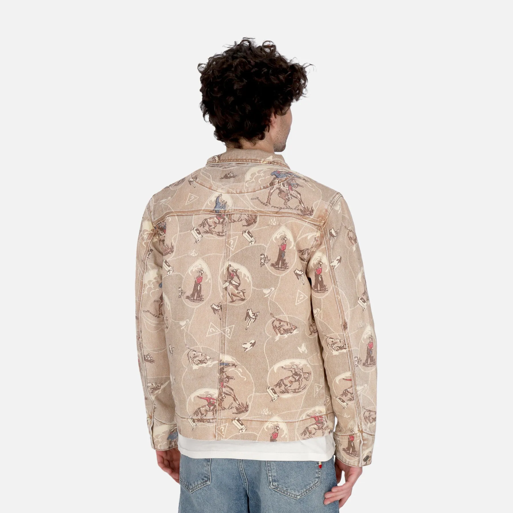Giacca Workwear Uomo Go Printed Work Jacket Go Printed Cowboy Ta