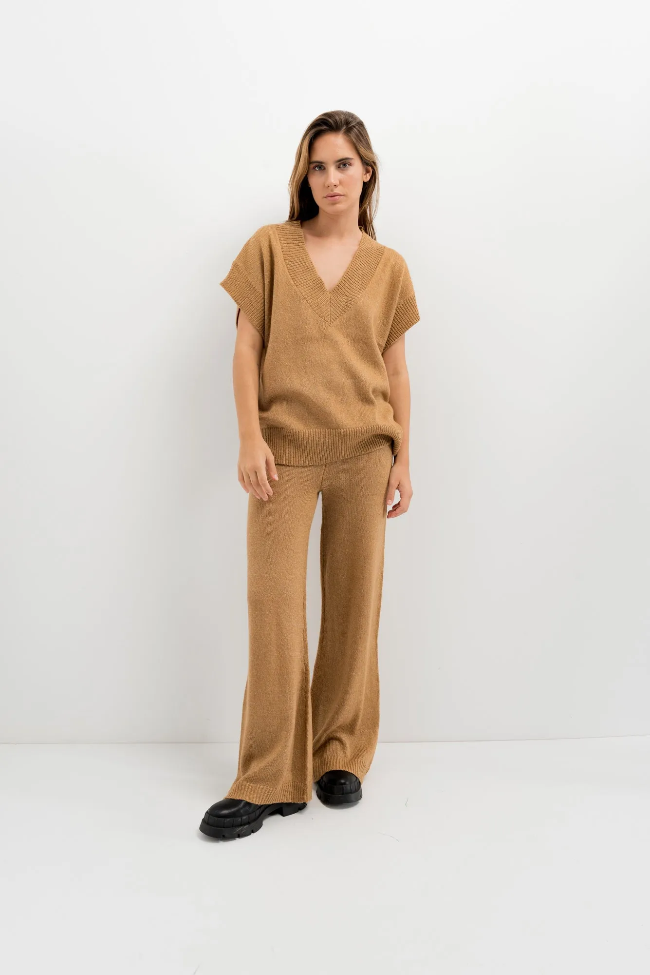 Gilet in maglia oversize