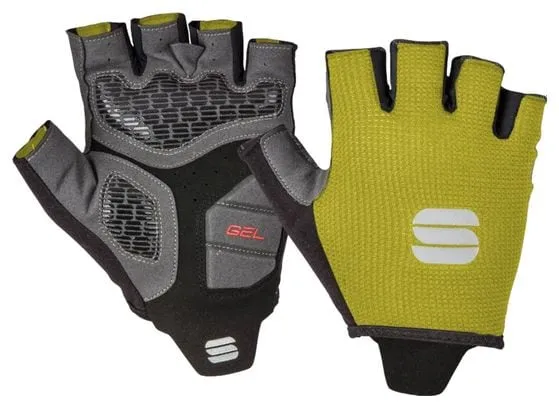Guanti corti Sportful TC giallo