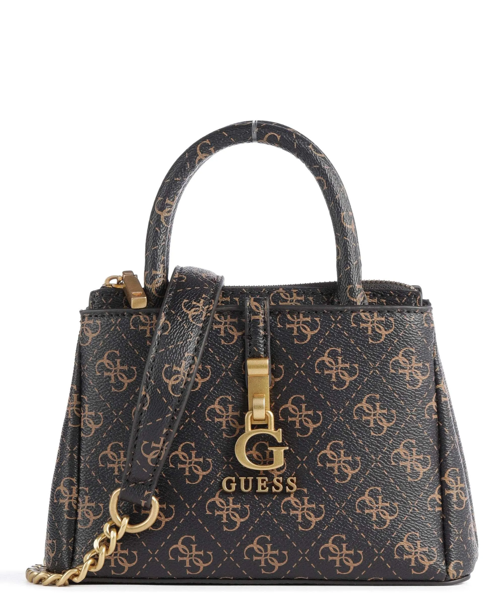  Guess G James Borsa a tracolla pelle sintetica marrone scuro  