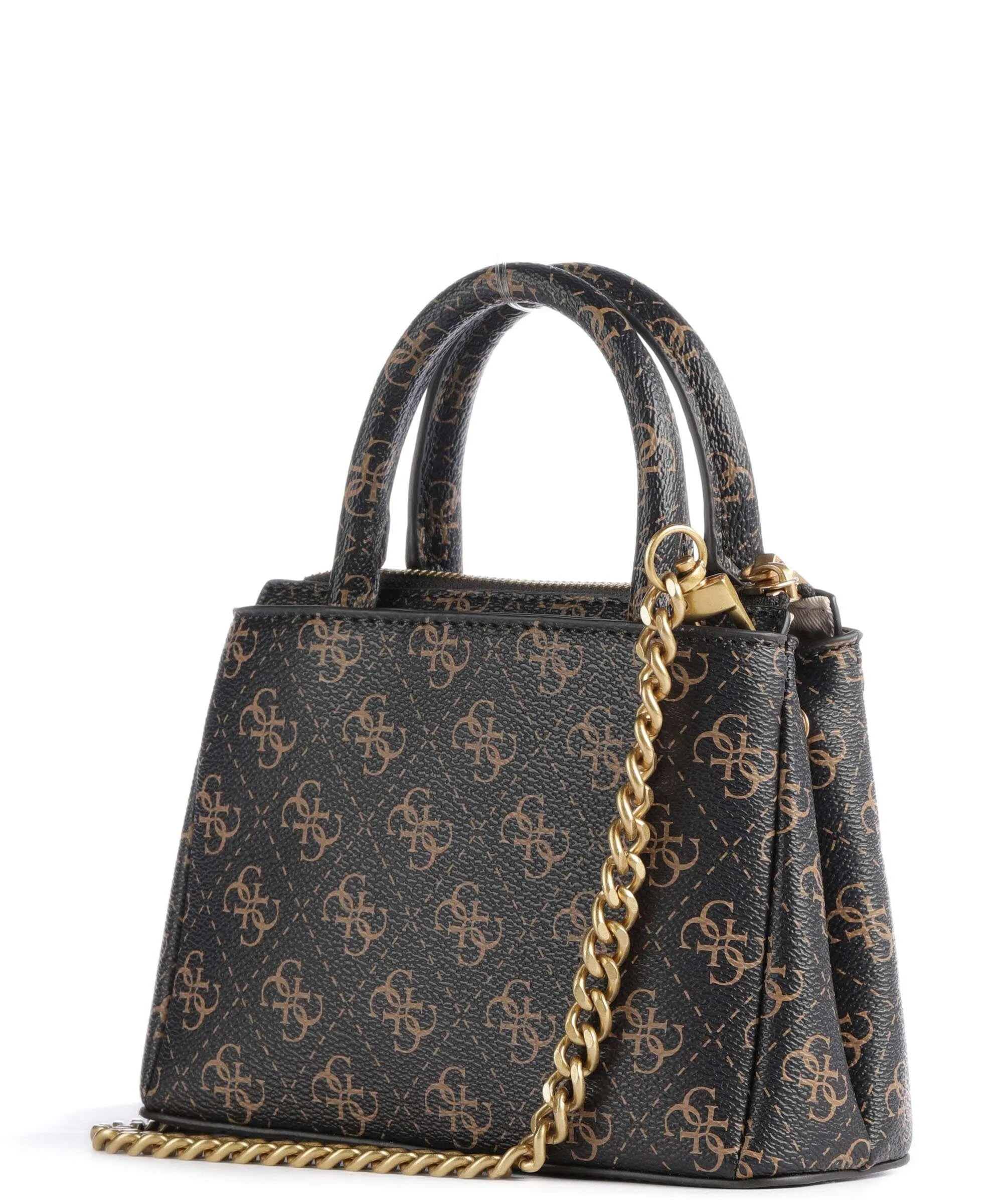  Guess G James Borsa a tracolla pelle sintetica marrone scuro  