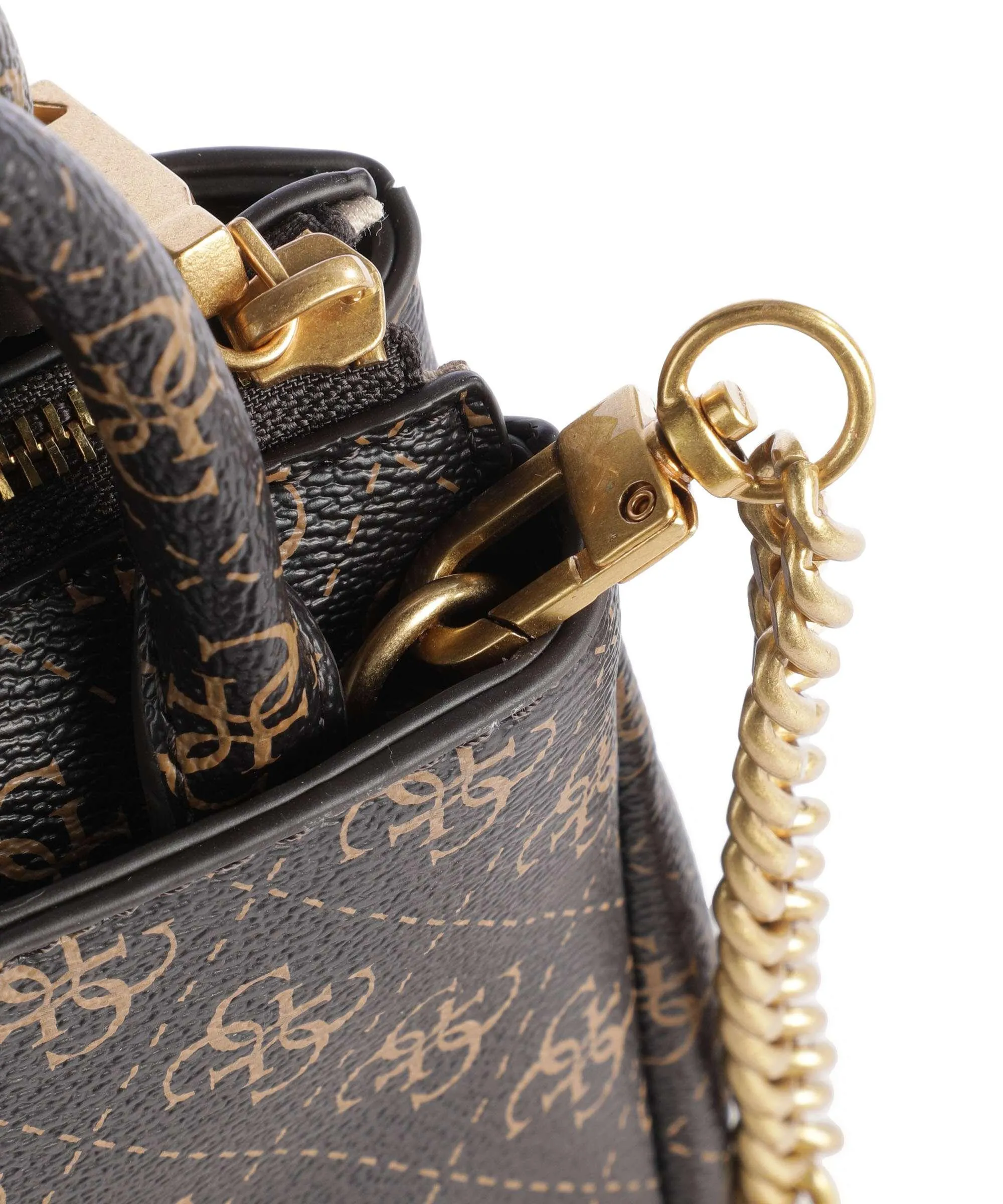  Guess G James Borsa a tracolla pelle sintetica marrone scuro  