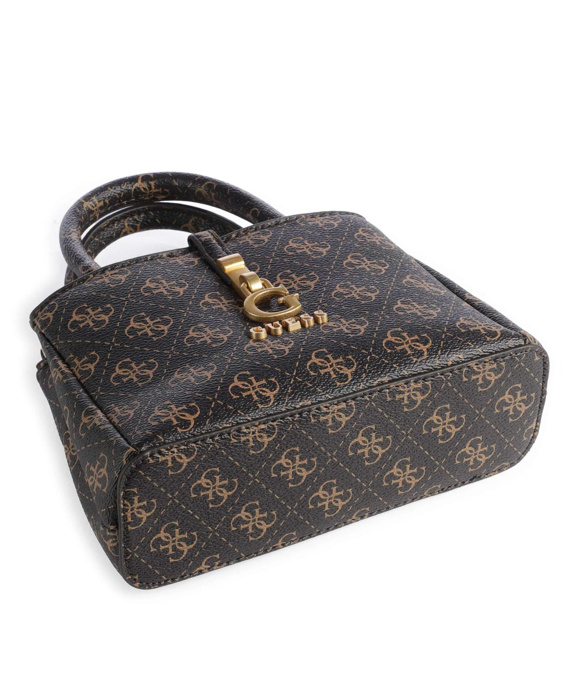  Guess G James Borsa a tracolla pelle sintetica marrone scuro  
