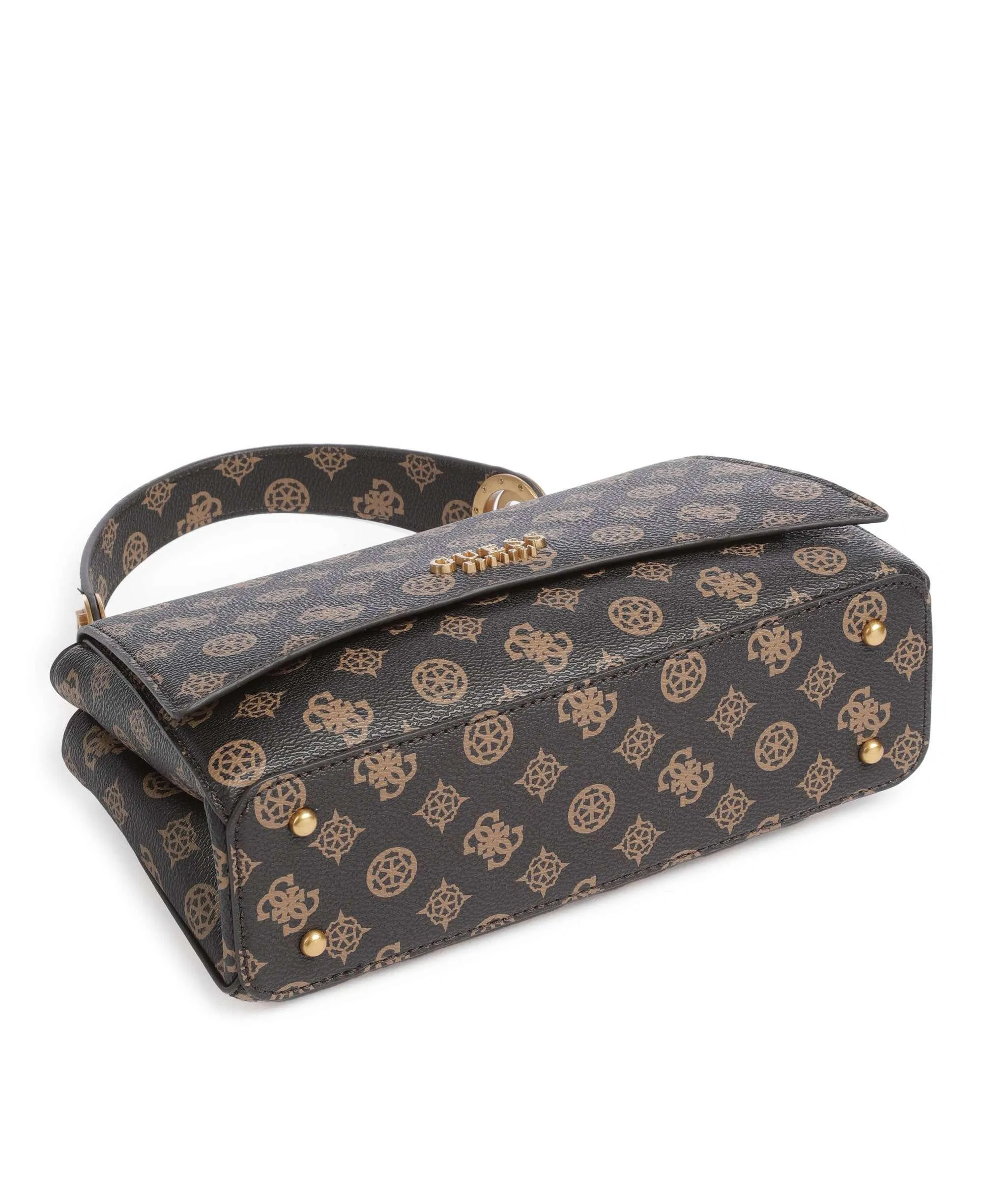  Guess Masie Borsa a spalla pelle sintetica marrone scuro  