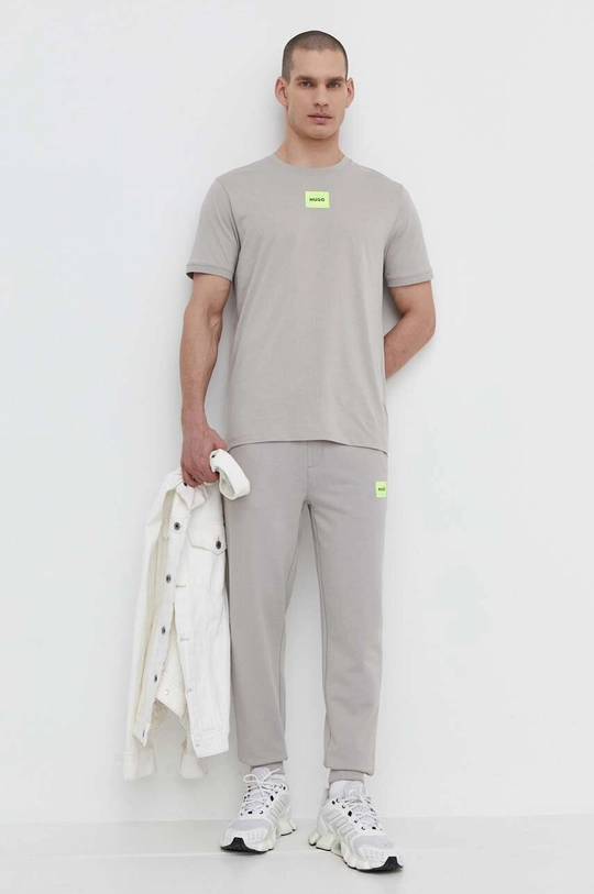 HUGO pantaloni da jogging in cotone