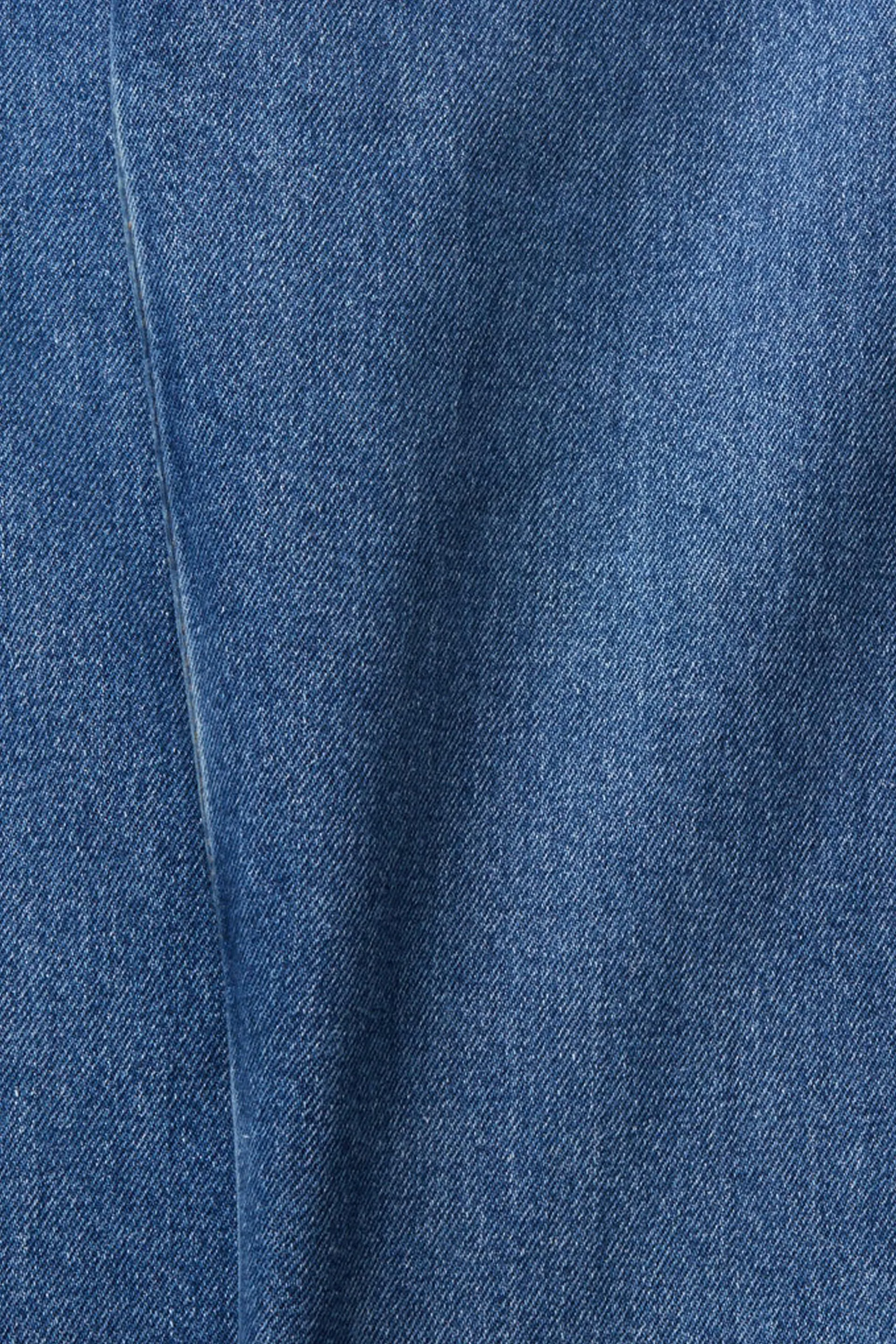 Jeans dritti a vita alta