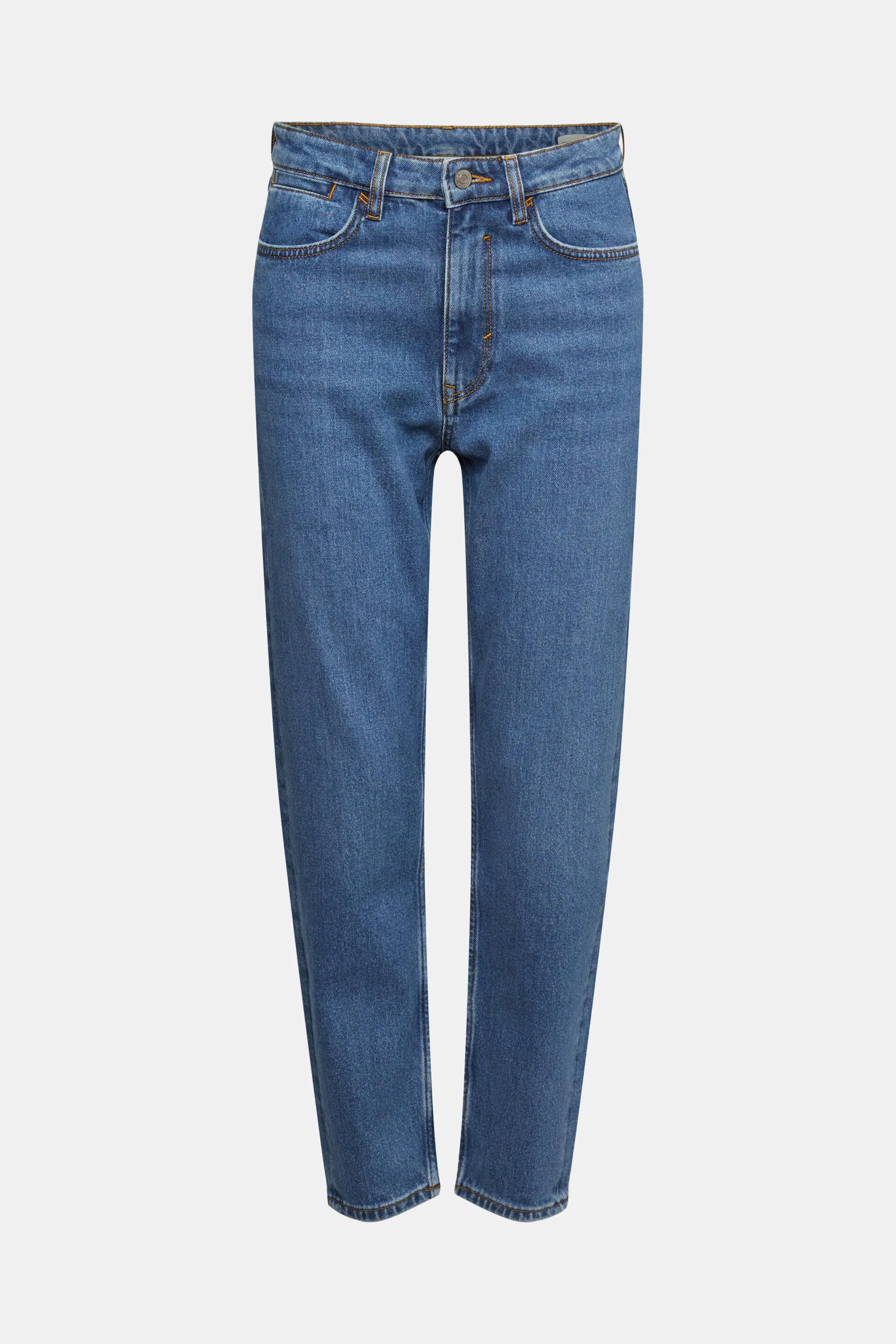 Jeans dritti a vita alta