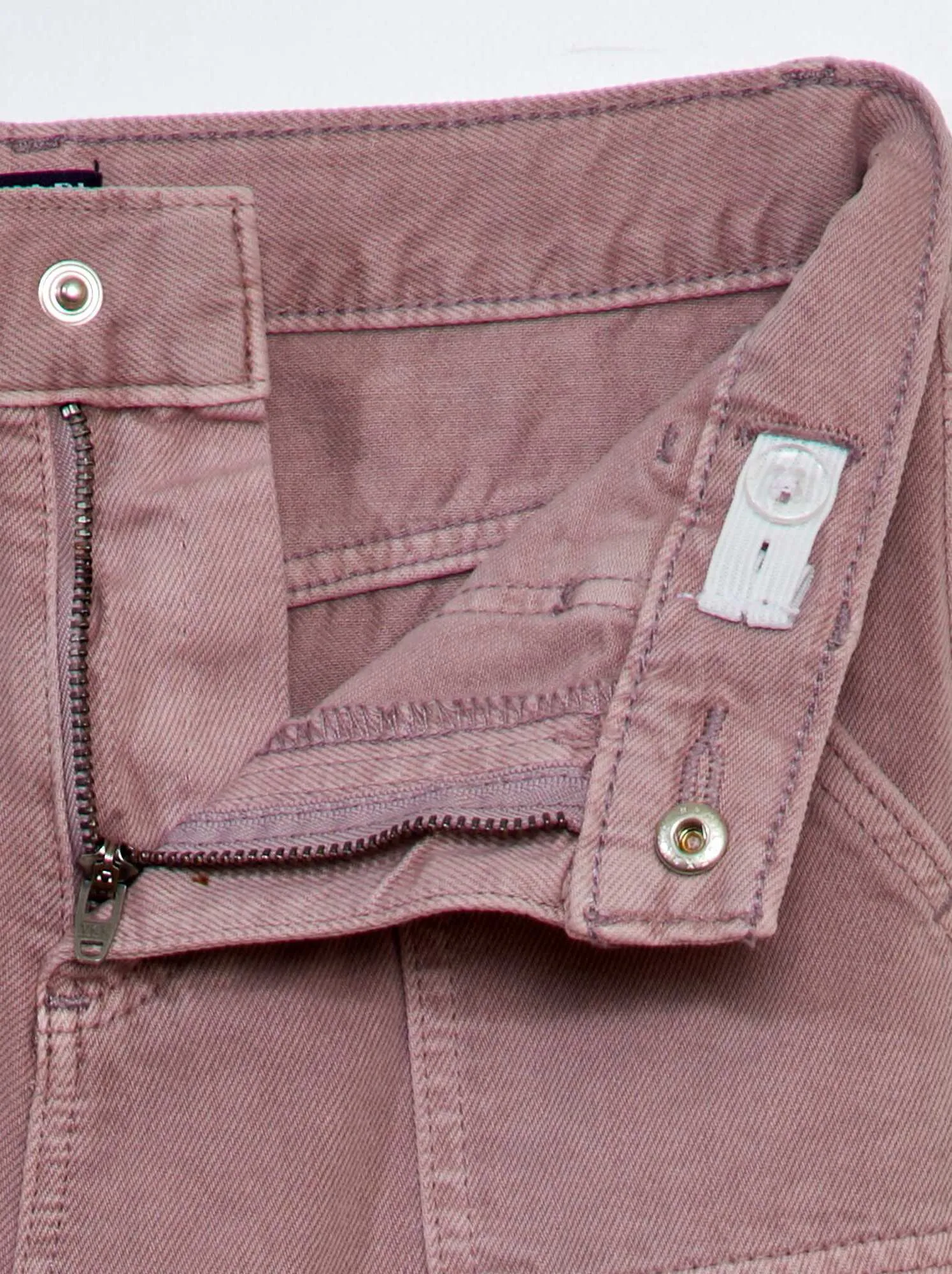 Jeans larghi con tasche laterali - VIOLA