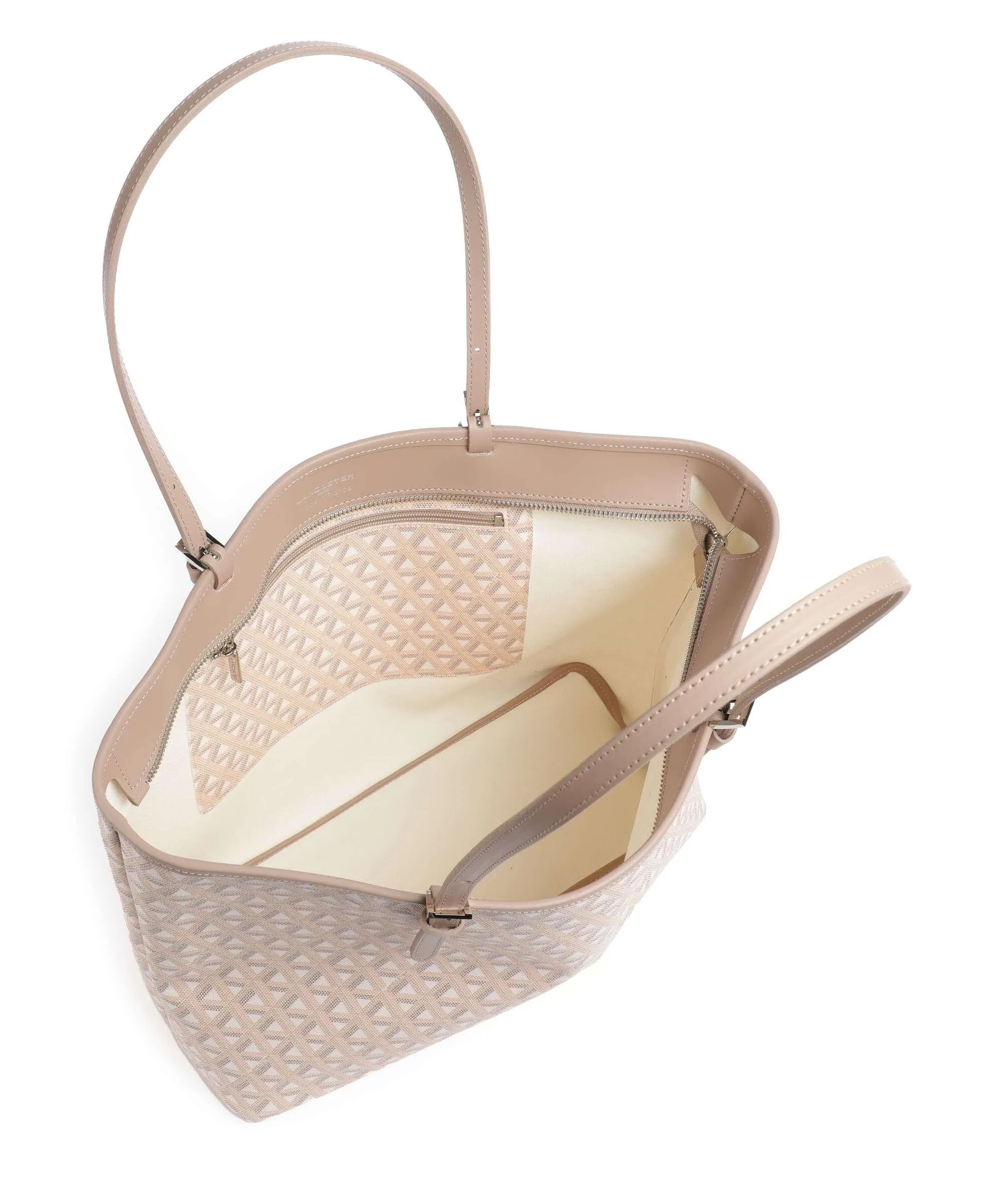  Lancaster Ikon Borsa shopper plastica beige  
