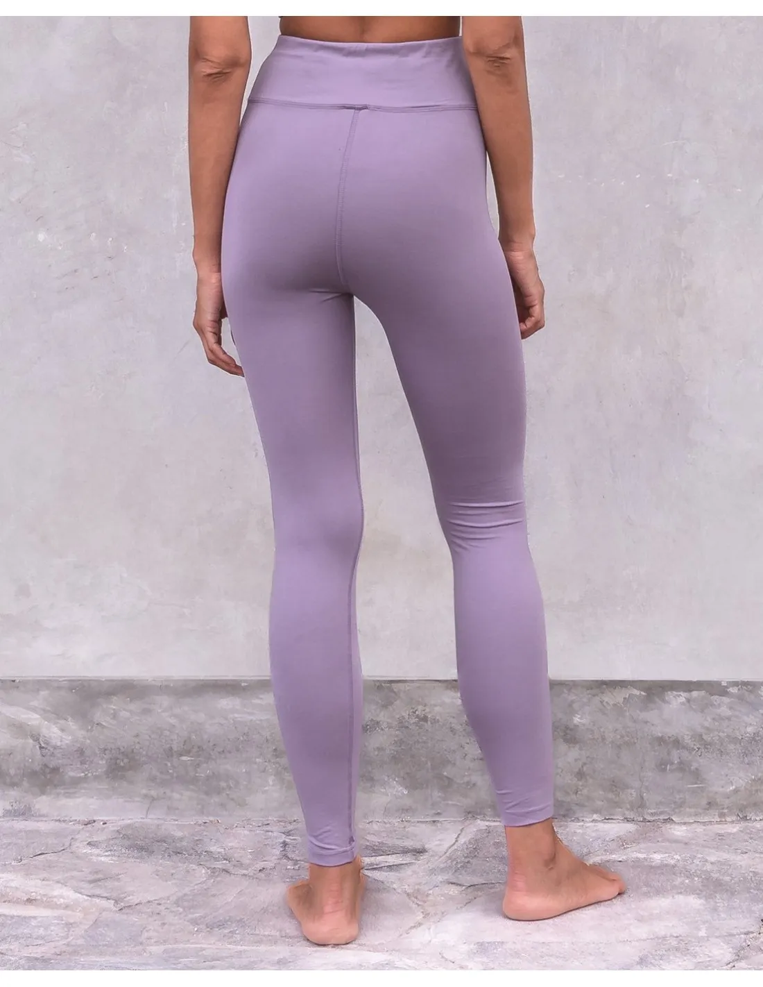 LEGGINGS BASIC YOGA IN COTONE BIOLOGICO "ANNA"