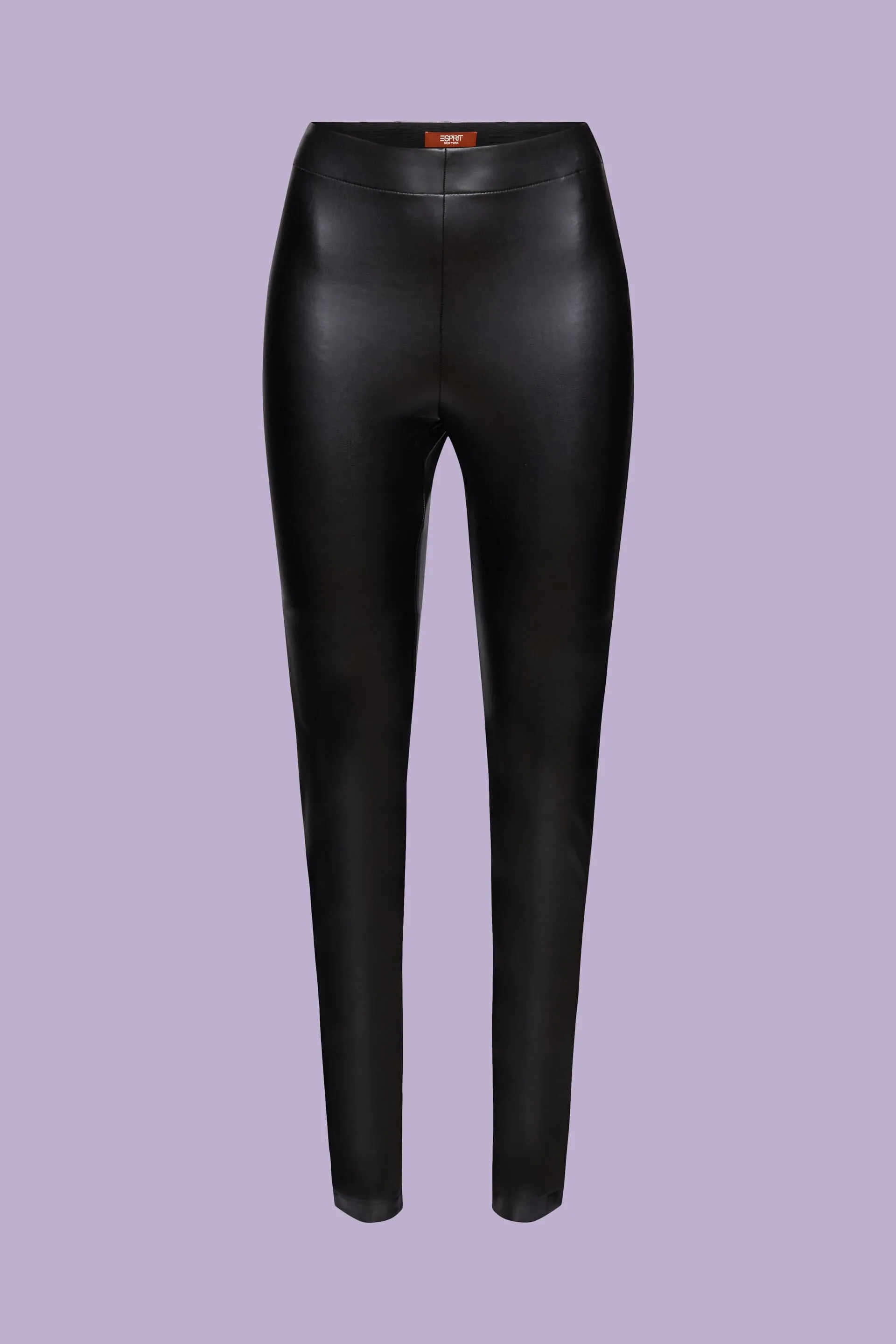 Leggings in ecopelle