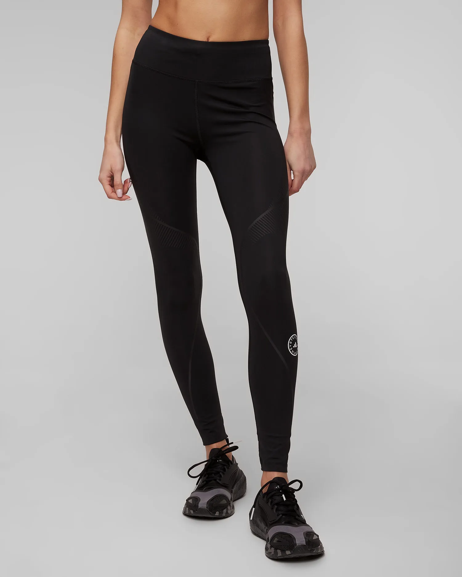 Leggings neri da donna Adidas by Stella McCartney ASMC Tpa Leg iq4512-black