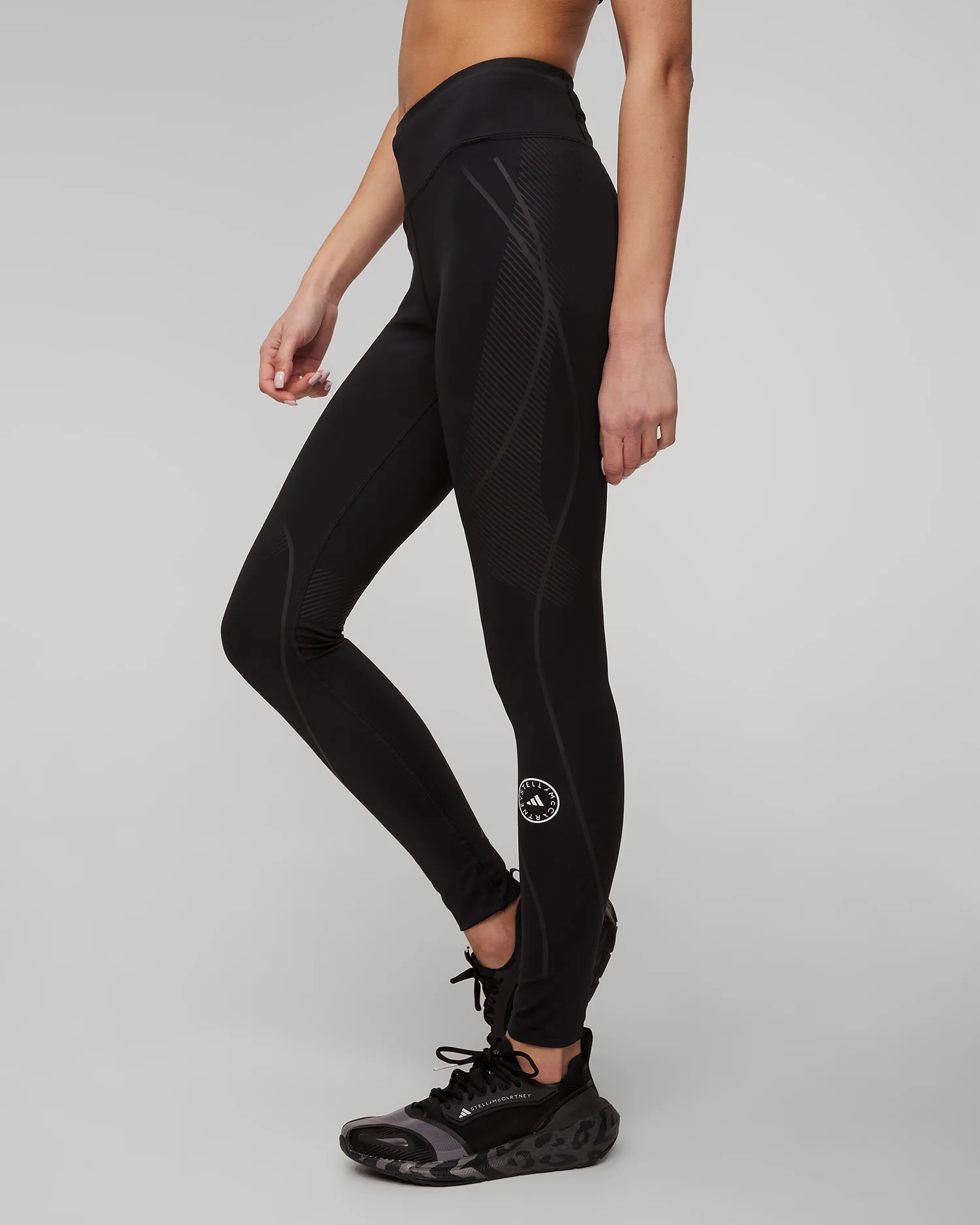 Leggings neri da donna Adidas by Stella McCartney ASMC Tpa Leg iq4512-black