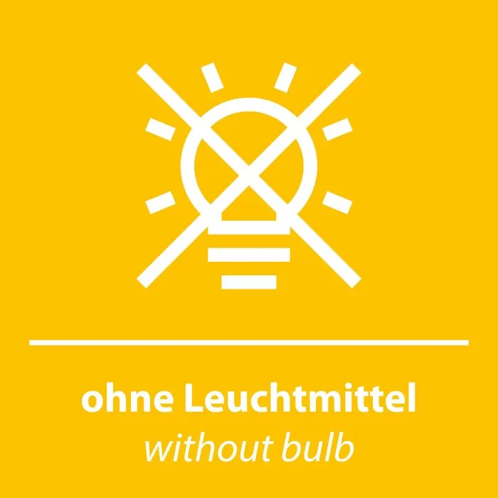 Leuchten-Direkt ZEA Lampada da tavolo Nero, 1-Luce