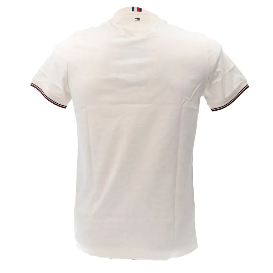 LOGO TIPPED TEE 32584 Beige Panna