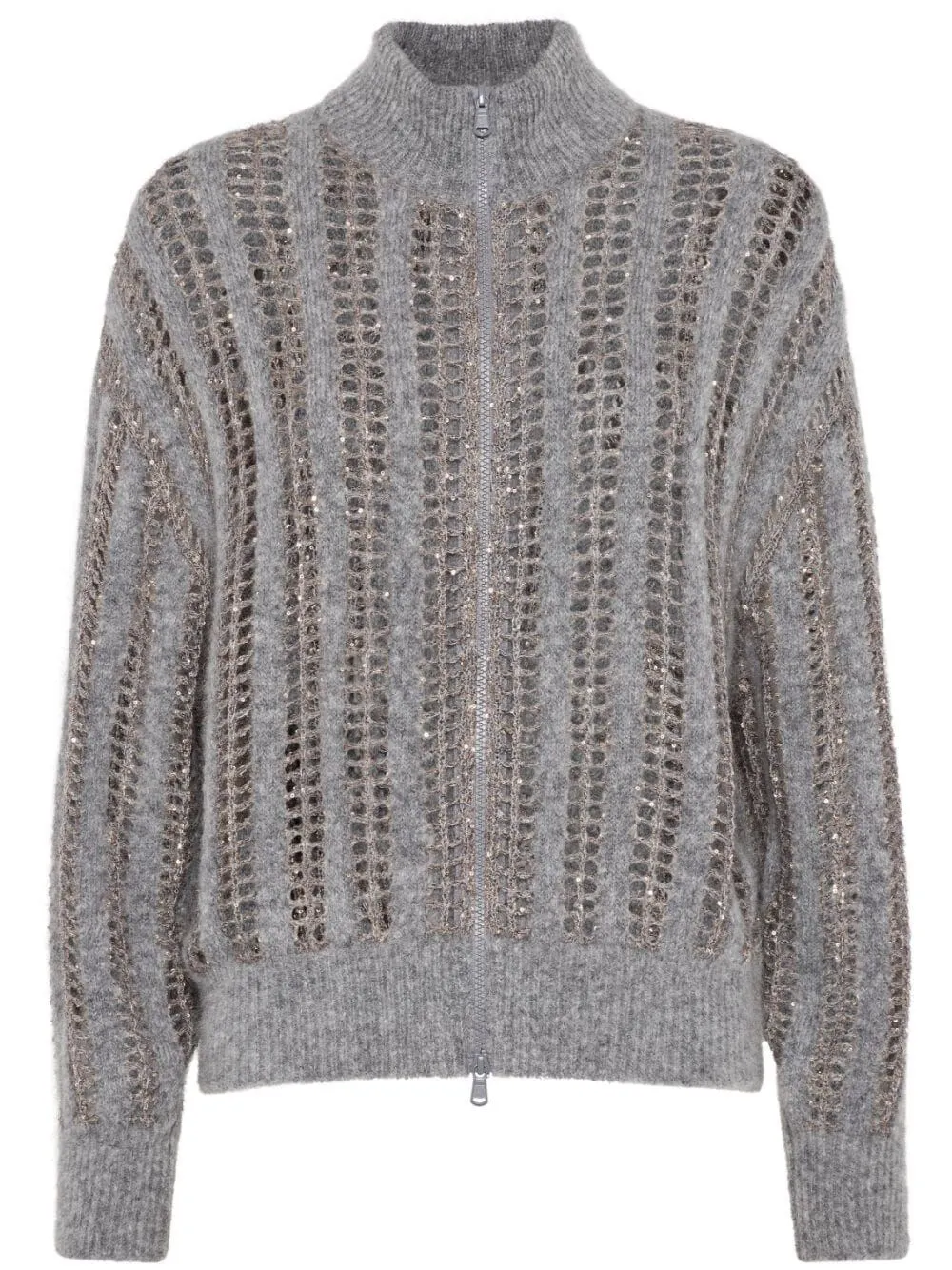 Long Sleeve Full-Zip Cardigan