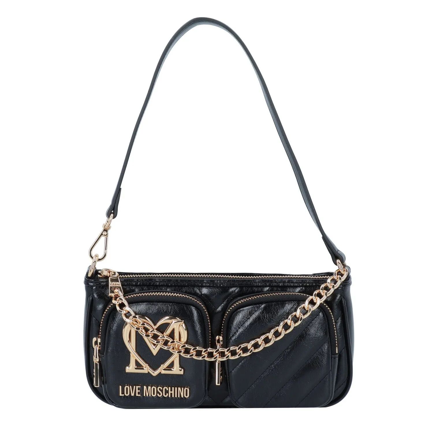 Love Moschino City Pockets Borsa a tracolla 25 cm