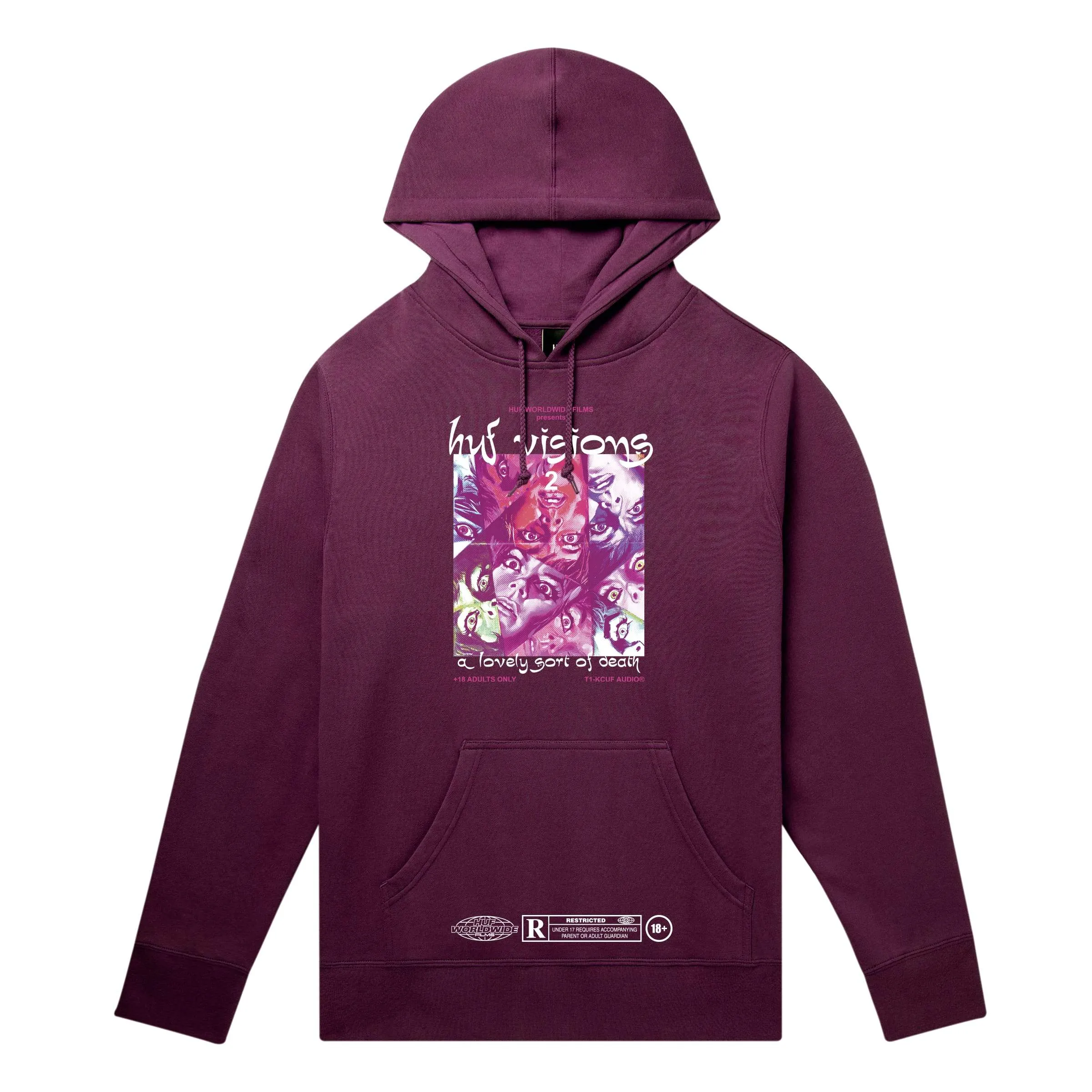 Lovely Sort P/O Hoodie Rio Red