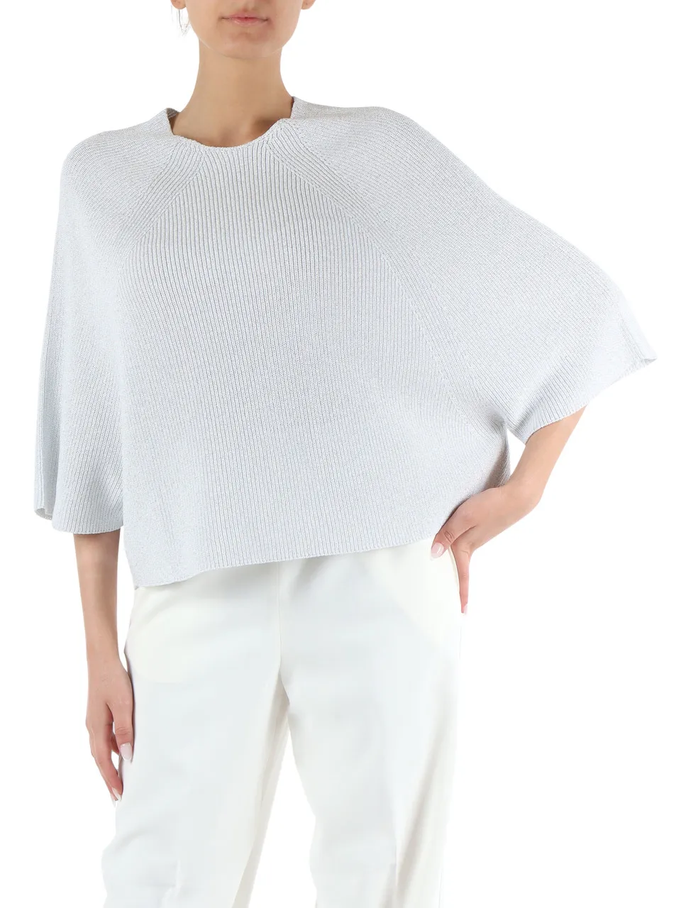 Maglia in cotone - viscosa e lurex