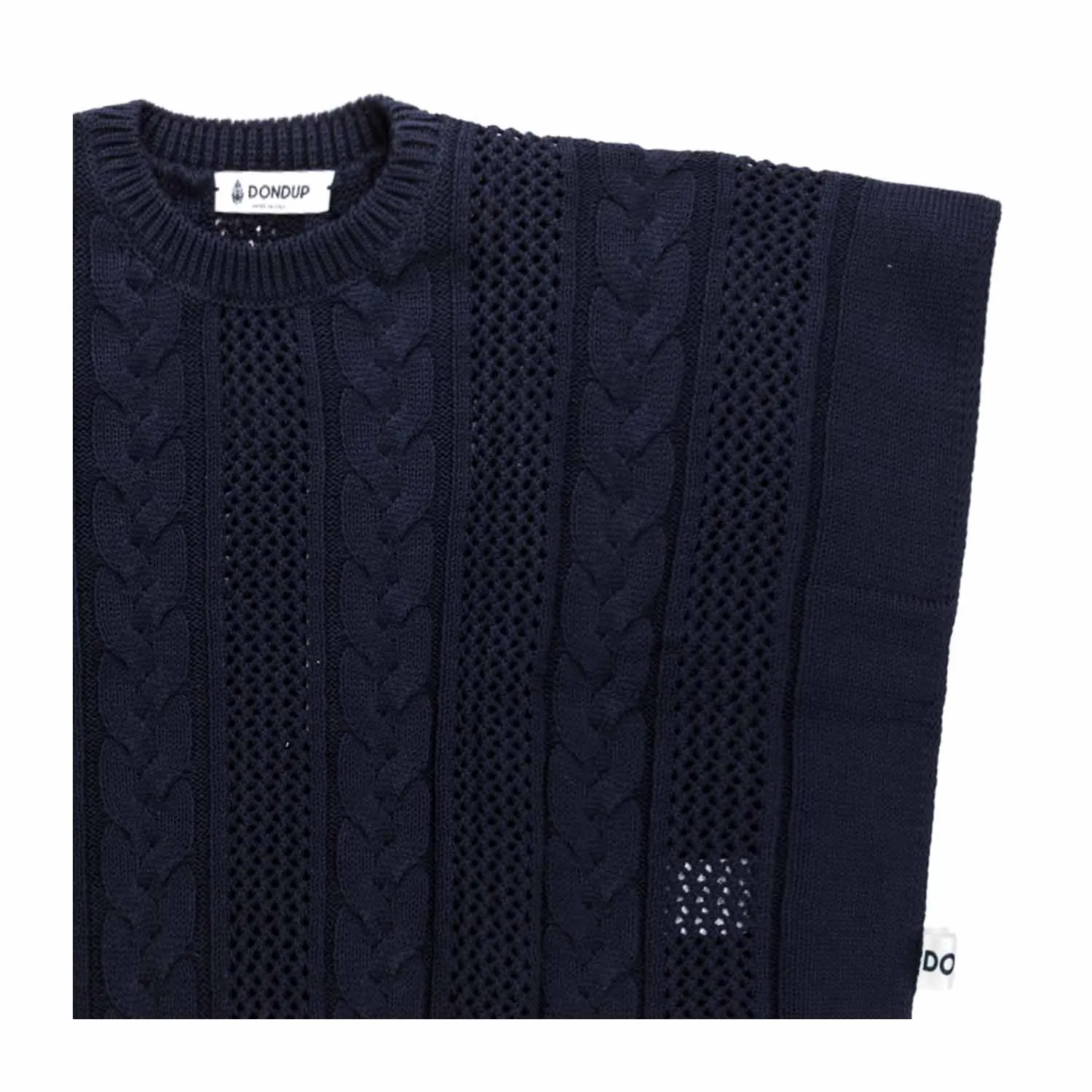 Maglia Poncho Blu Bambina Teen