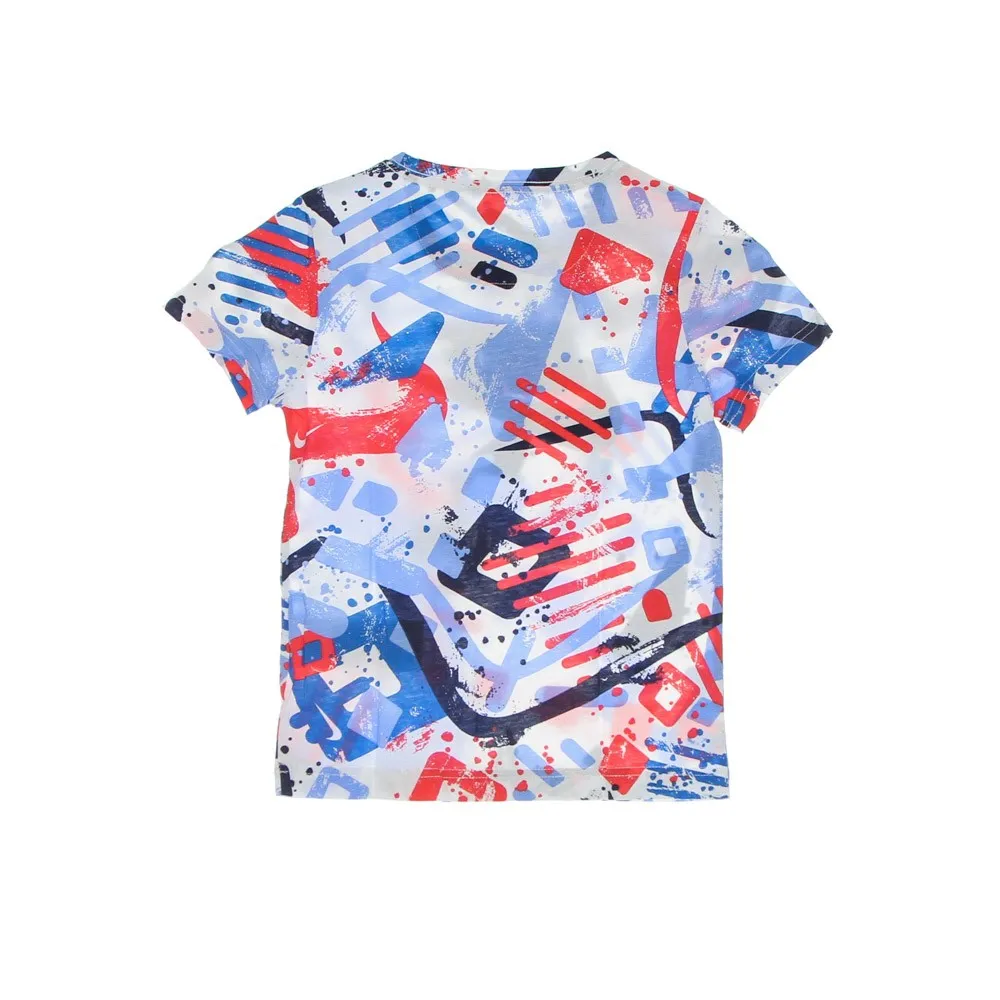Maglietta Bambino Thrill Seeker Aop Tee University Blue/multi