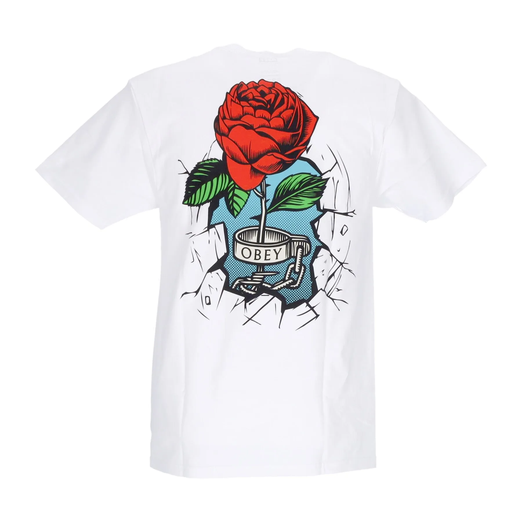 Maglietta Uomo Break Down The Walls Classic Tee White