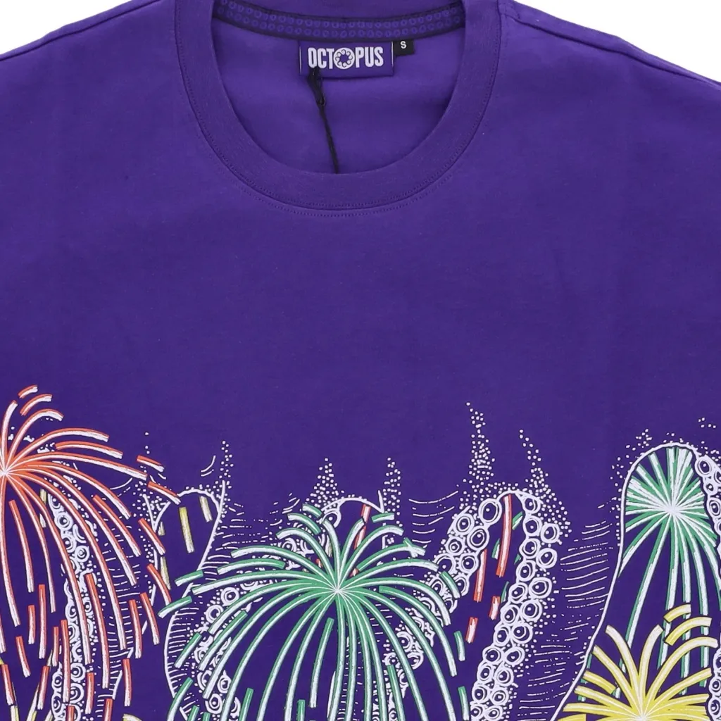 maglietta uomo fireworks tee PURPLE