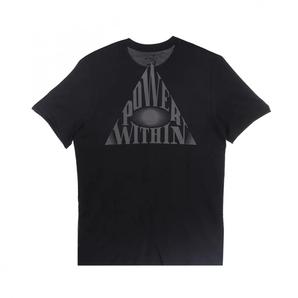 maglietta uomo kyrie dry tee logo BLACK