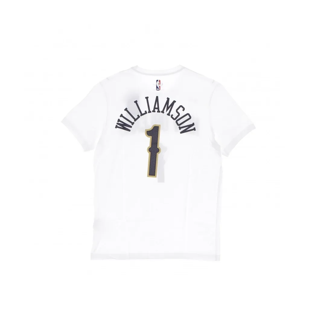 maglietta uomo nba tee no 1 zion williamson neopel WHITE