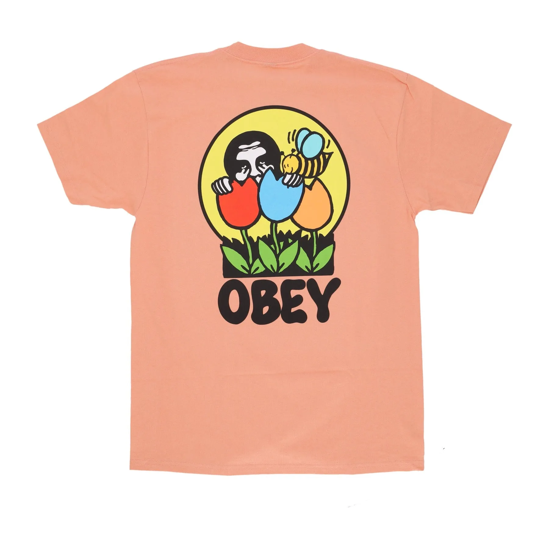 Maglietta Uomo Obey Was Here Classic Tee Citrus