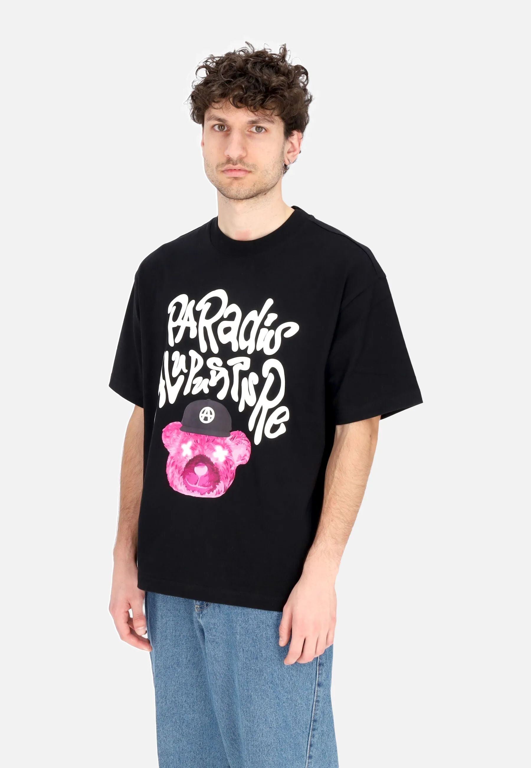 Maglietta Uomo Paradise Tee Black