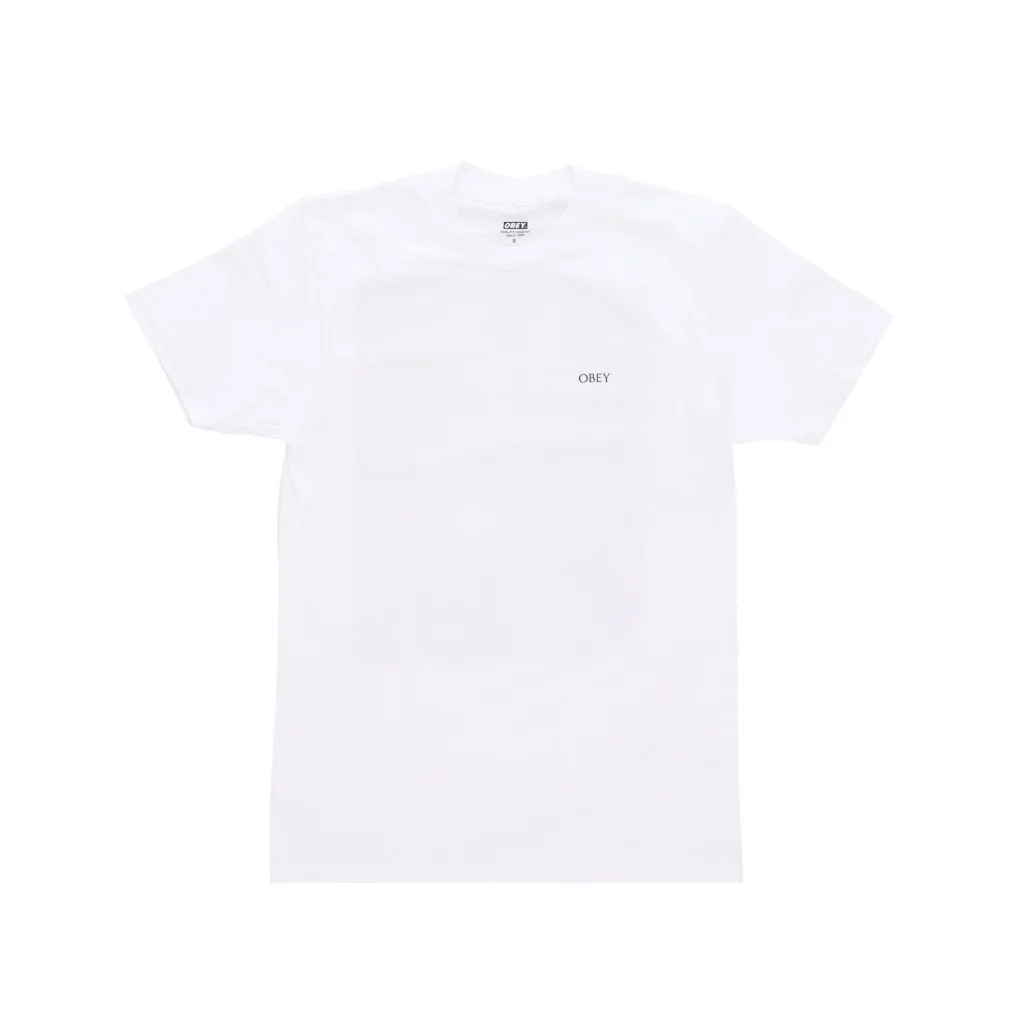 maglietta uomo rise above rose classic tee WHITE