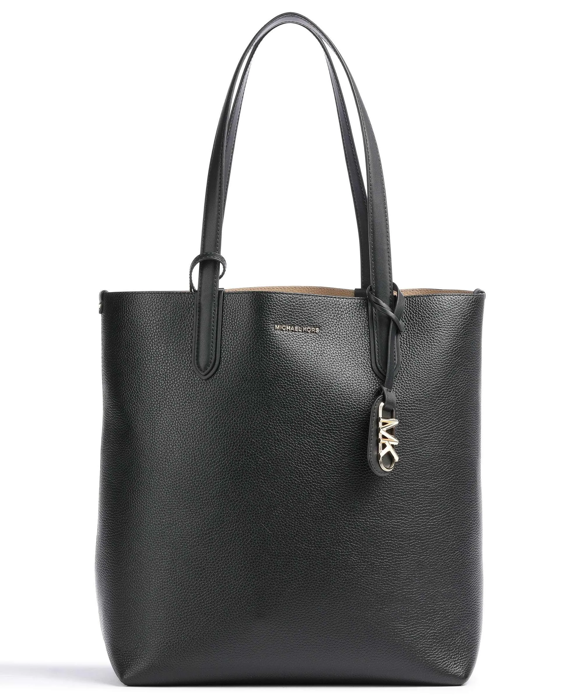  Michael Kors Eliza Borsa shopper pelle di vacchetta grana nero  