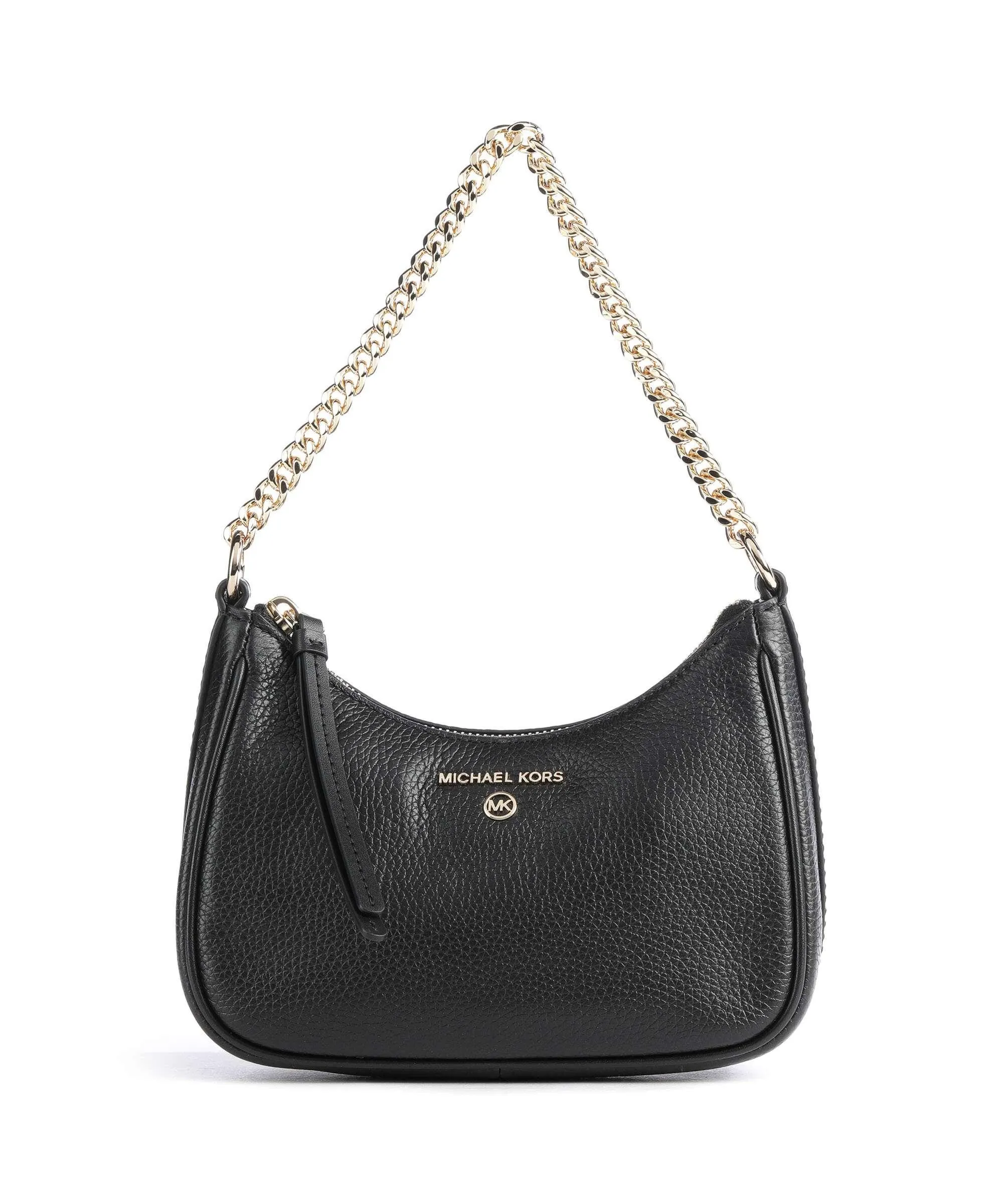  Michael Kors Jet Set Charm Borsa a spalla pelle di vacchetta grana nero  