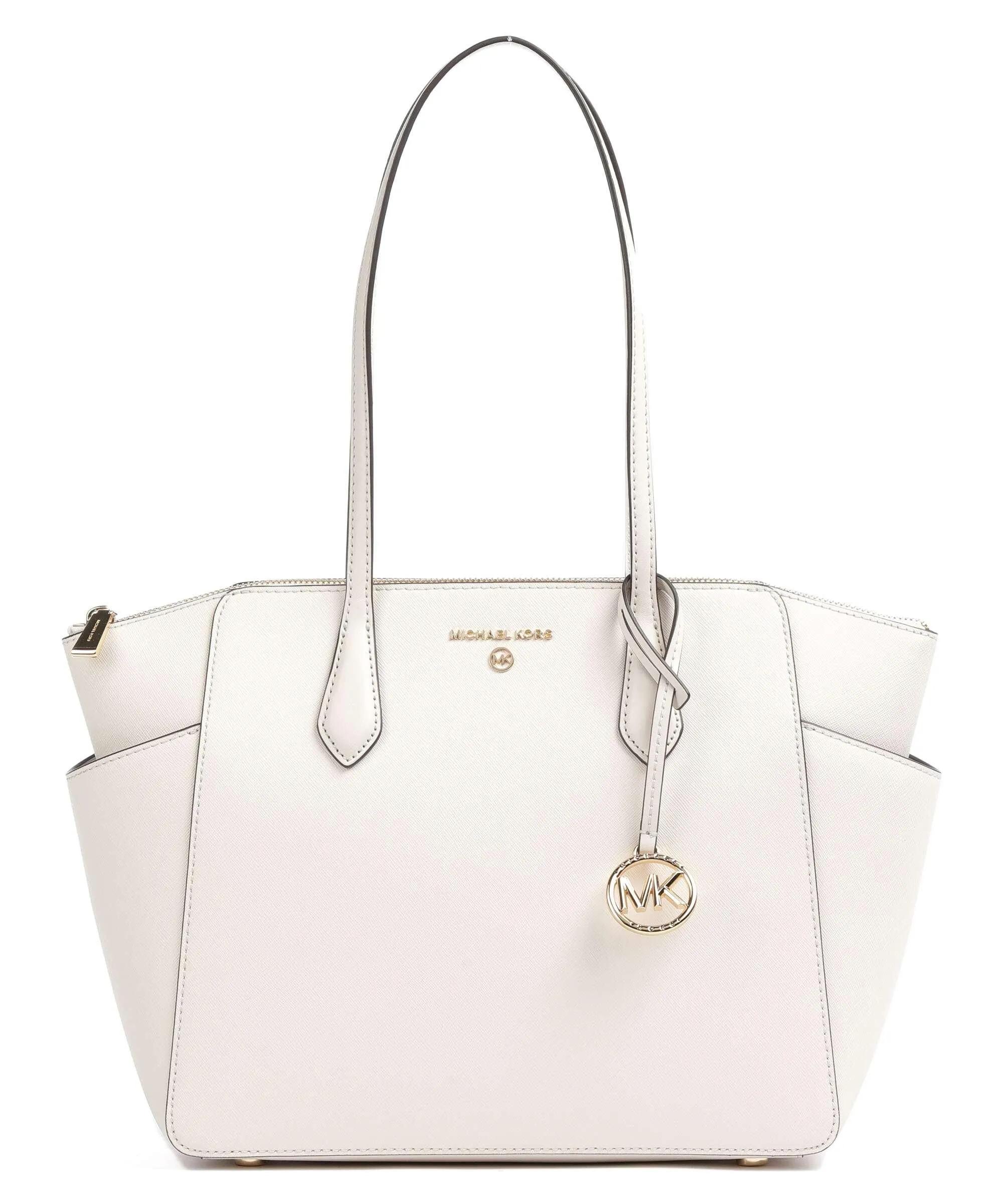  Michael Kors Marilyn Borsa shopper pelle di vacchetta saffiano avorio  