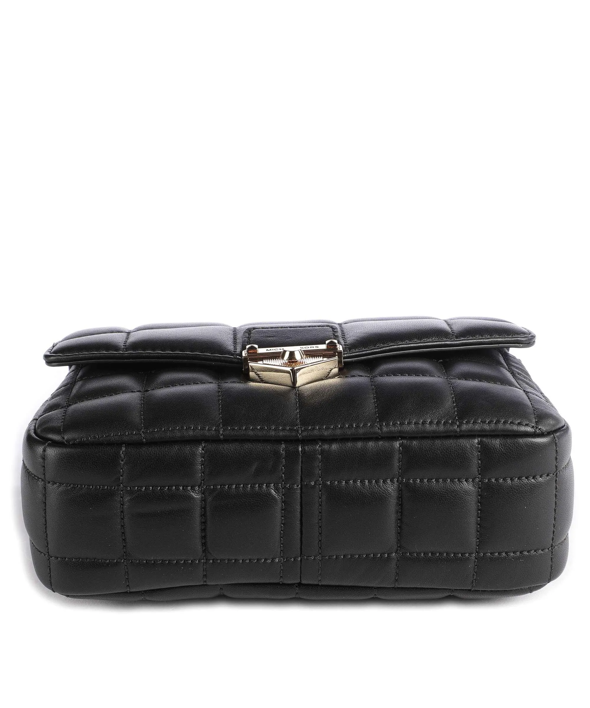  Michael Kors Soho Borsa a spalla cuoio di agnello nero  