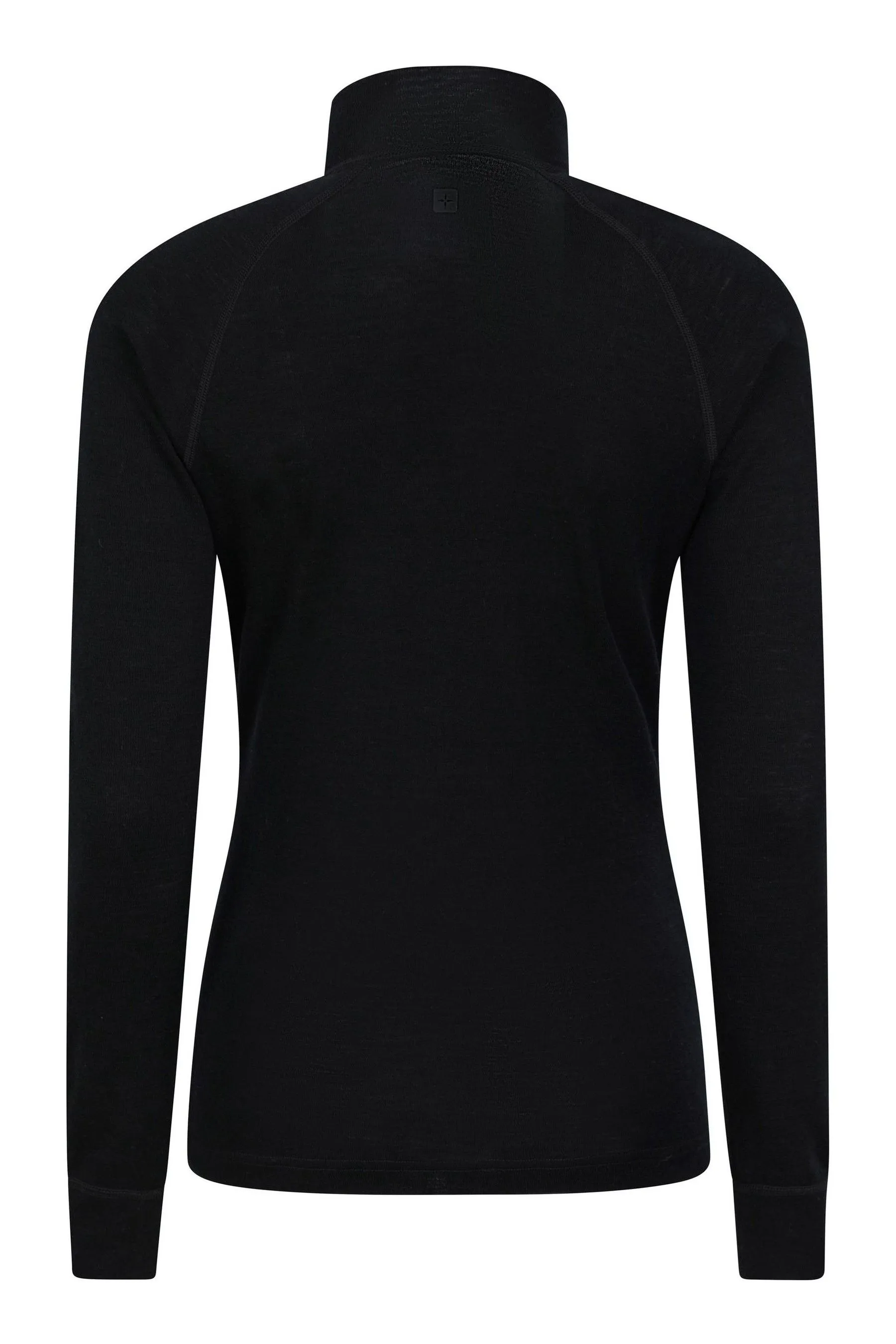 Mountain Warehouse Donna - Top termico Con zip in lana merino