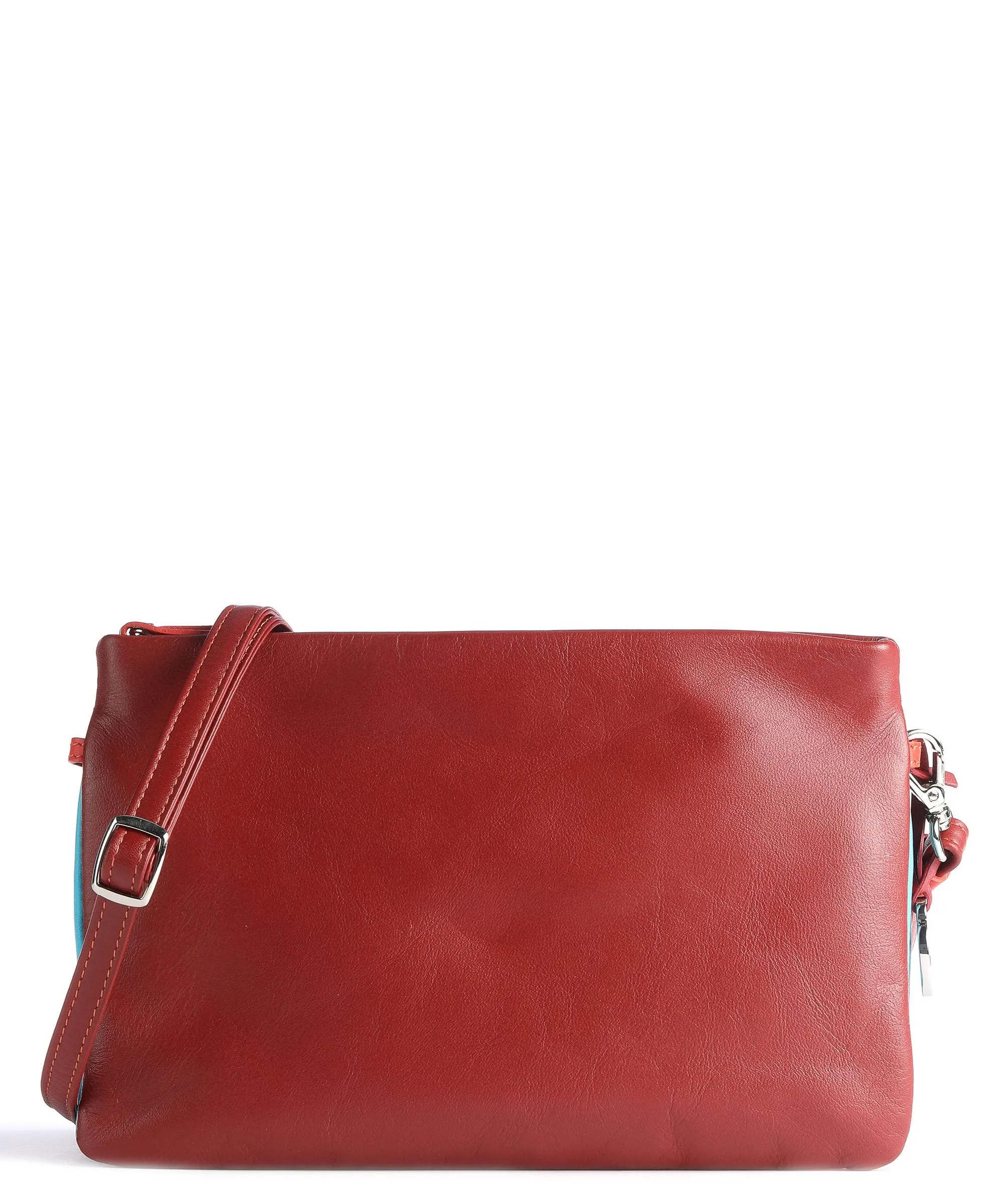  Mywalit Kyoto Borsa a tracolla pelle rosso scuro  