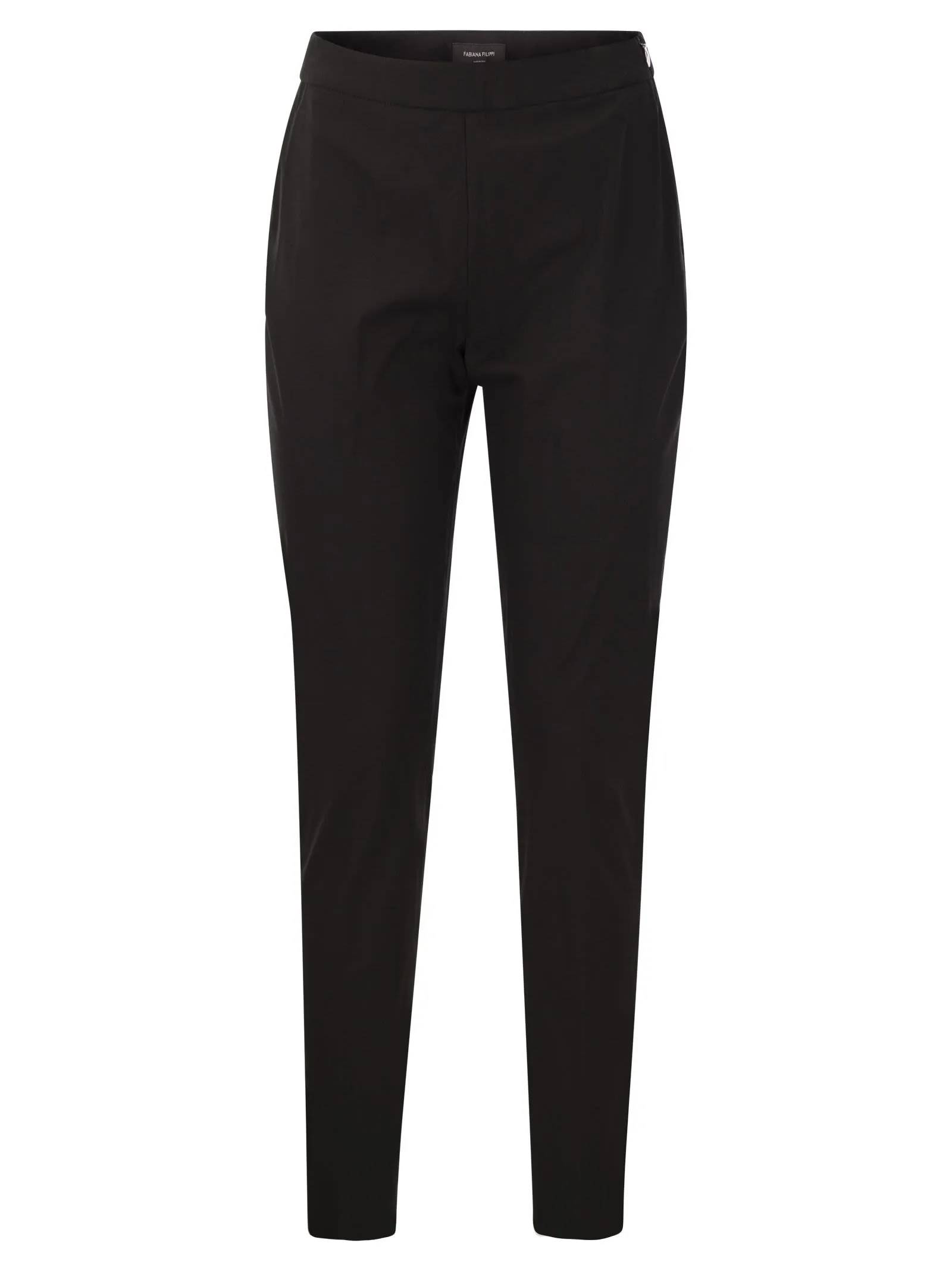Pantalone slim in cotone tecnico
